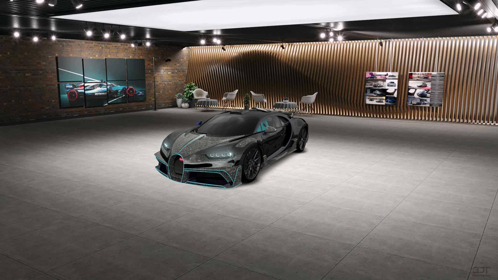 Bugatti Chiron 2 Door Coupe 2016