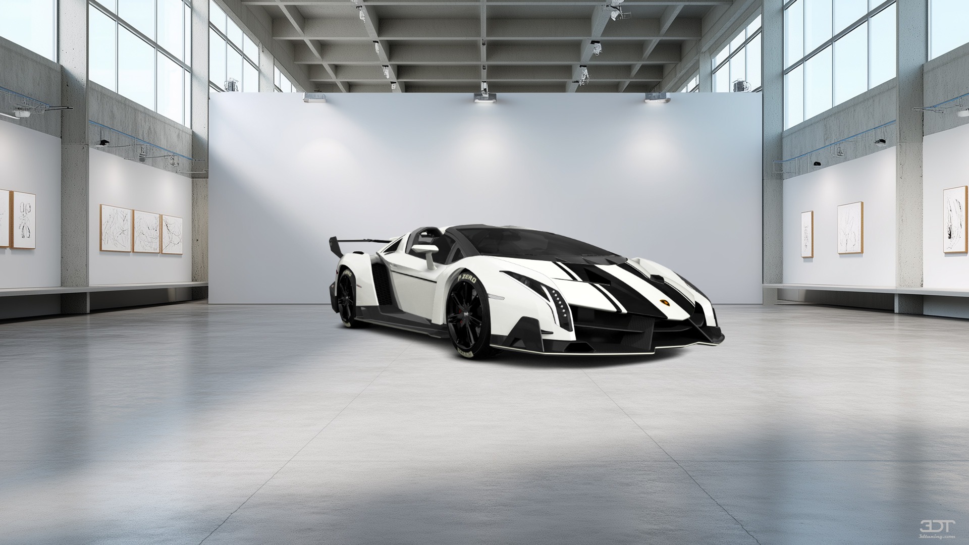 Lamborghini Veneno Roadster 2013 tuning