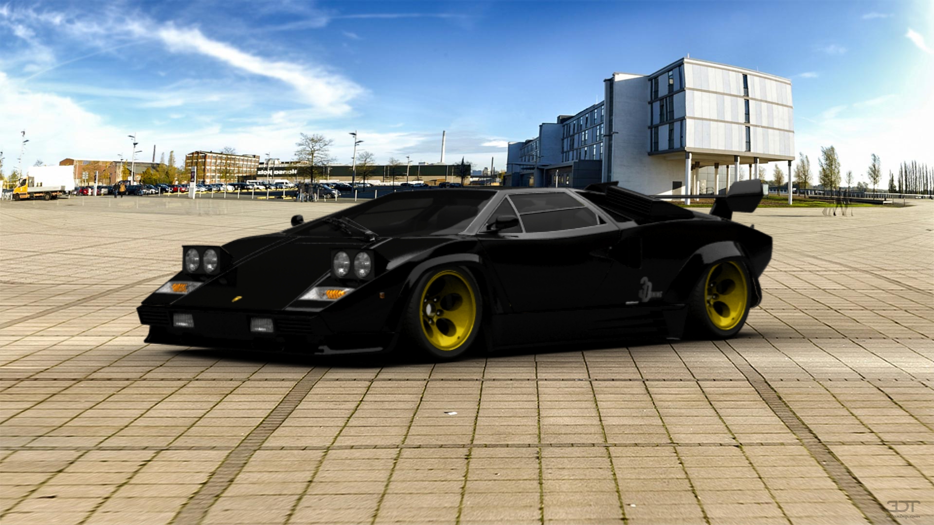 Lamborghini Countach Coupe 1982 tuning