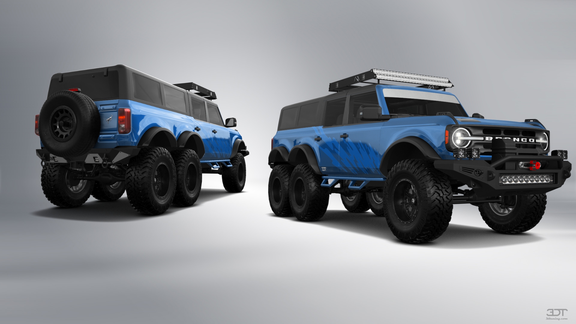 Ford Bronco 6X6 4 Door pickup truck 2021