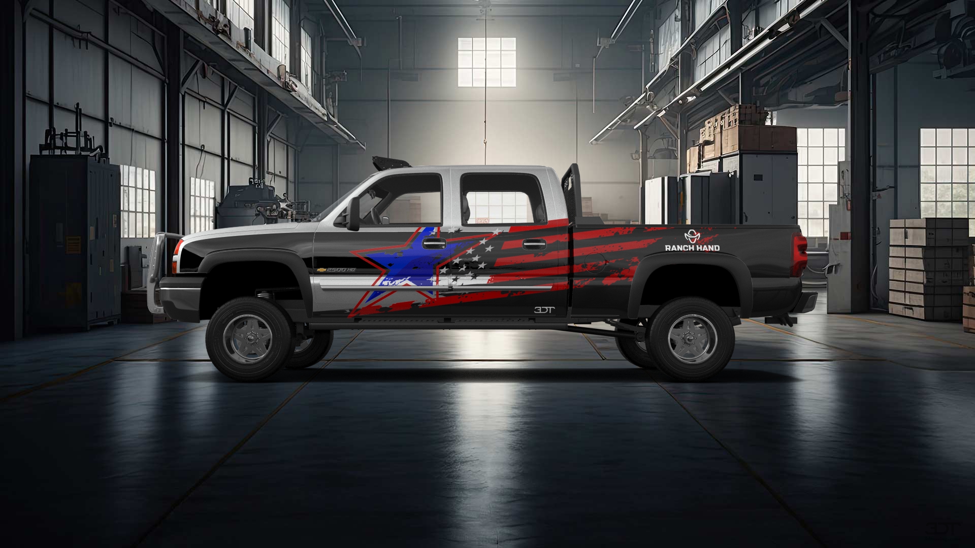 Chevrolet Silverado 2500 HD Long Box 4 Door pickup truck 2002 tuning