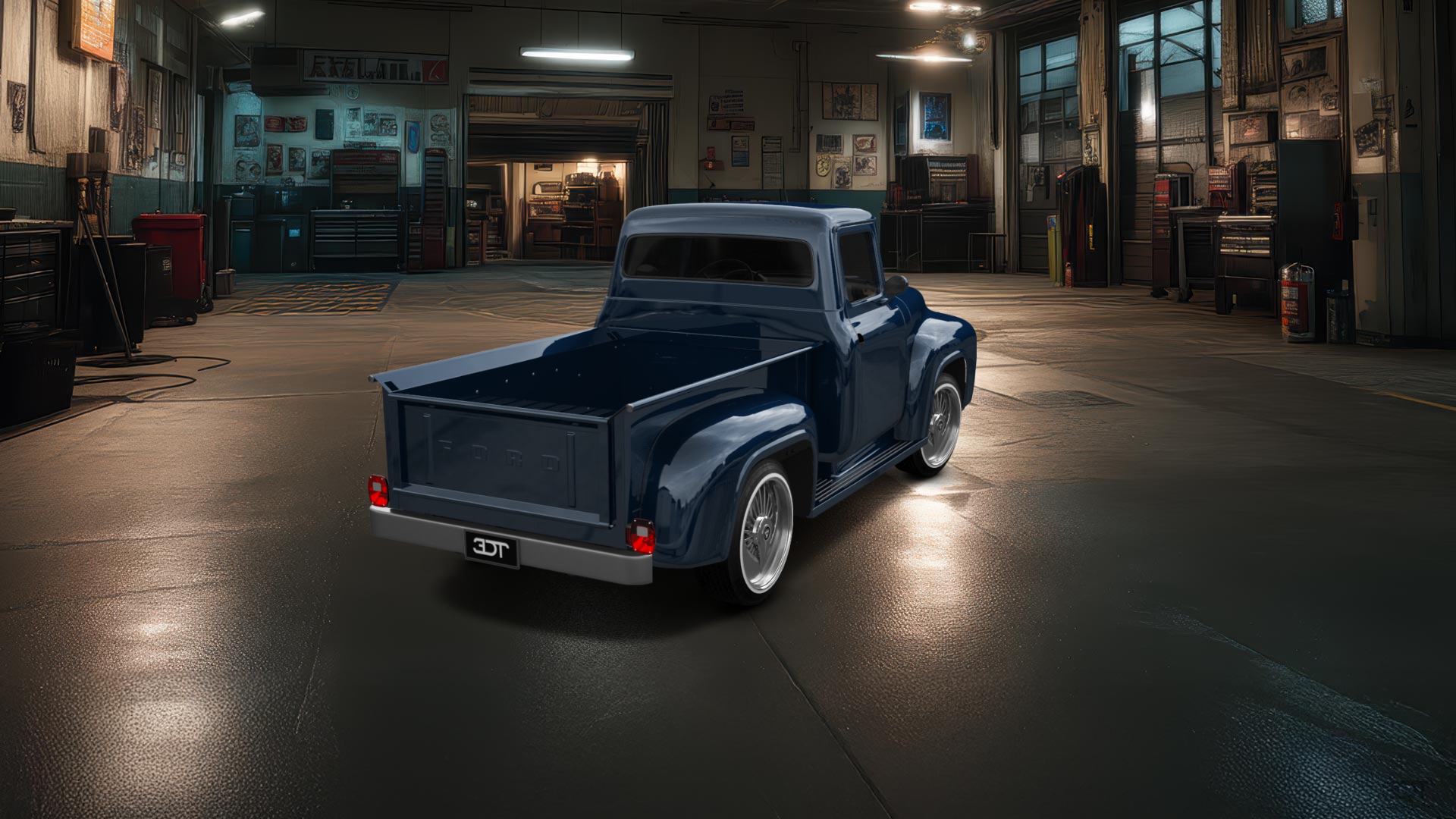 Ford F-100 2 Door truck 1956 tuning