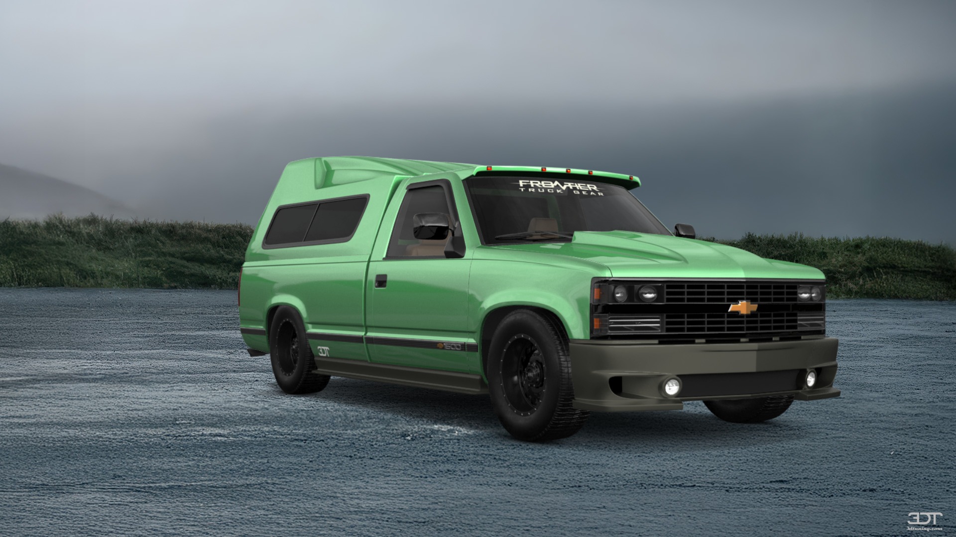 Chevrolet K1500 Regular Cab Fleetside Pickup 1988