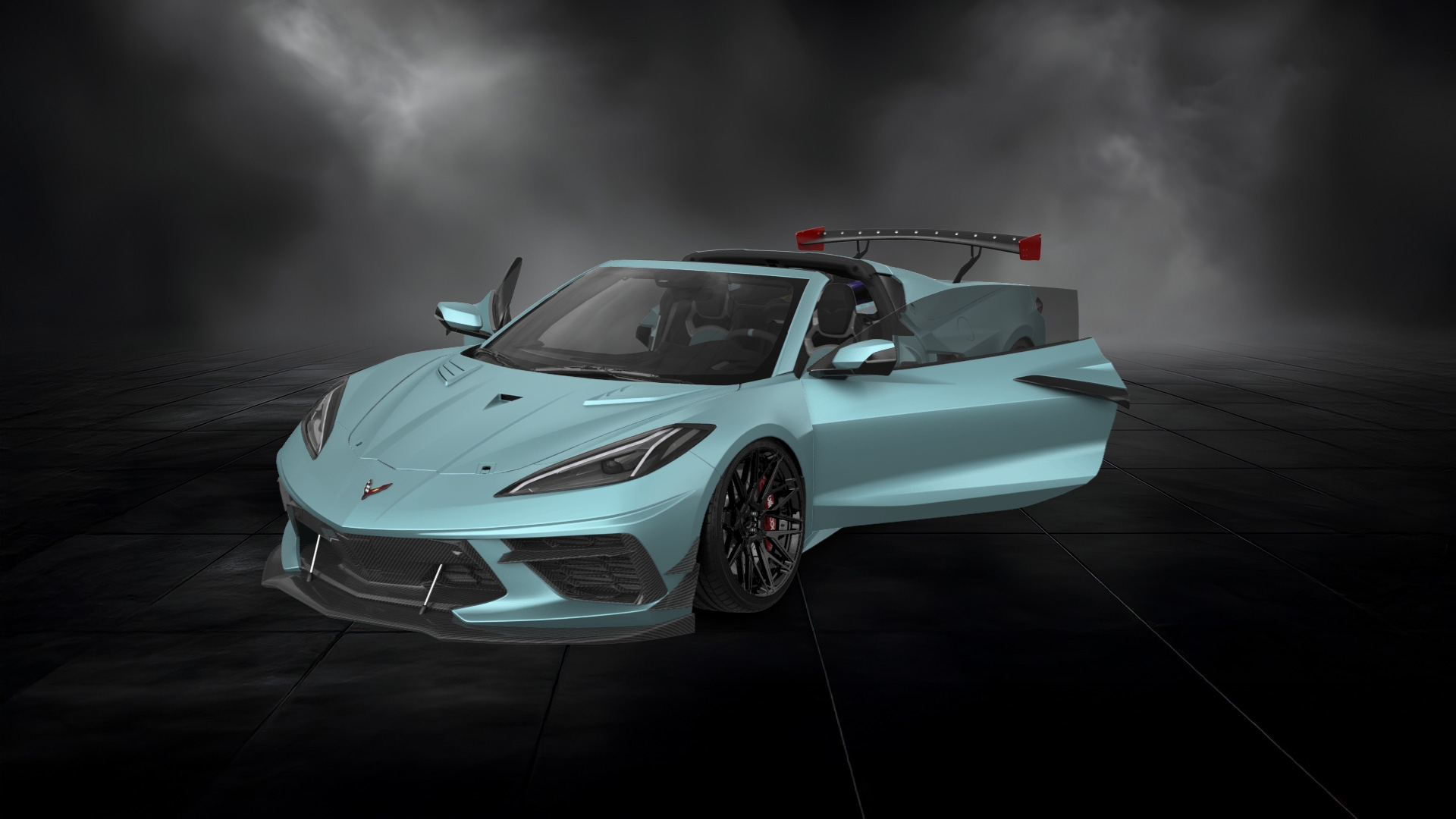 Chevrolet Corvette 2 door targa top 2020 tuning