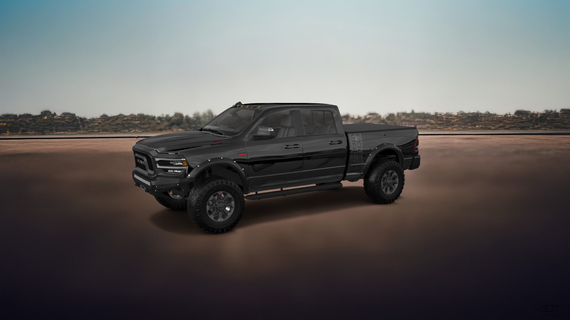 Dodge Ram 2500 4 Door pickup truck 2020 tuning