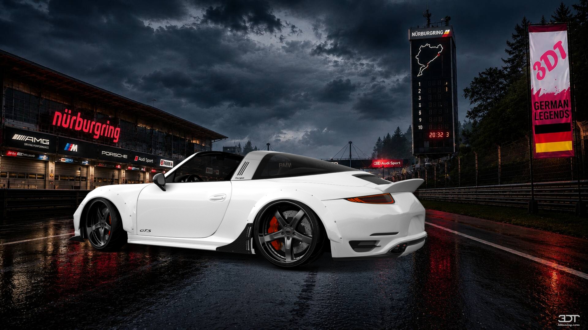 Tuning Porsche 911 Carrera Targa top 2014