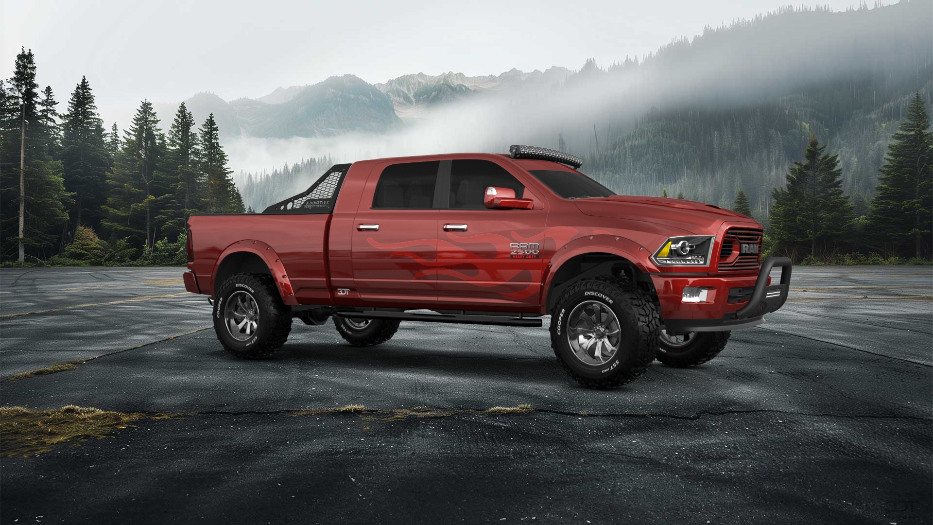 Dodge Ram 2500 Mega Cab 6.4 ft box 4 Door pickup truck 2010
