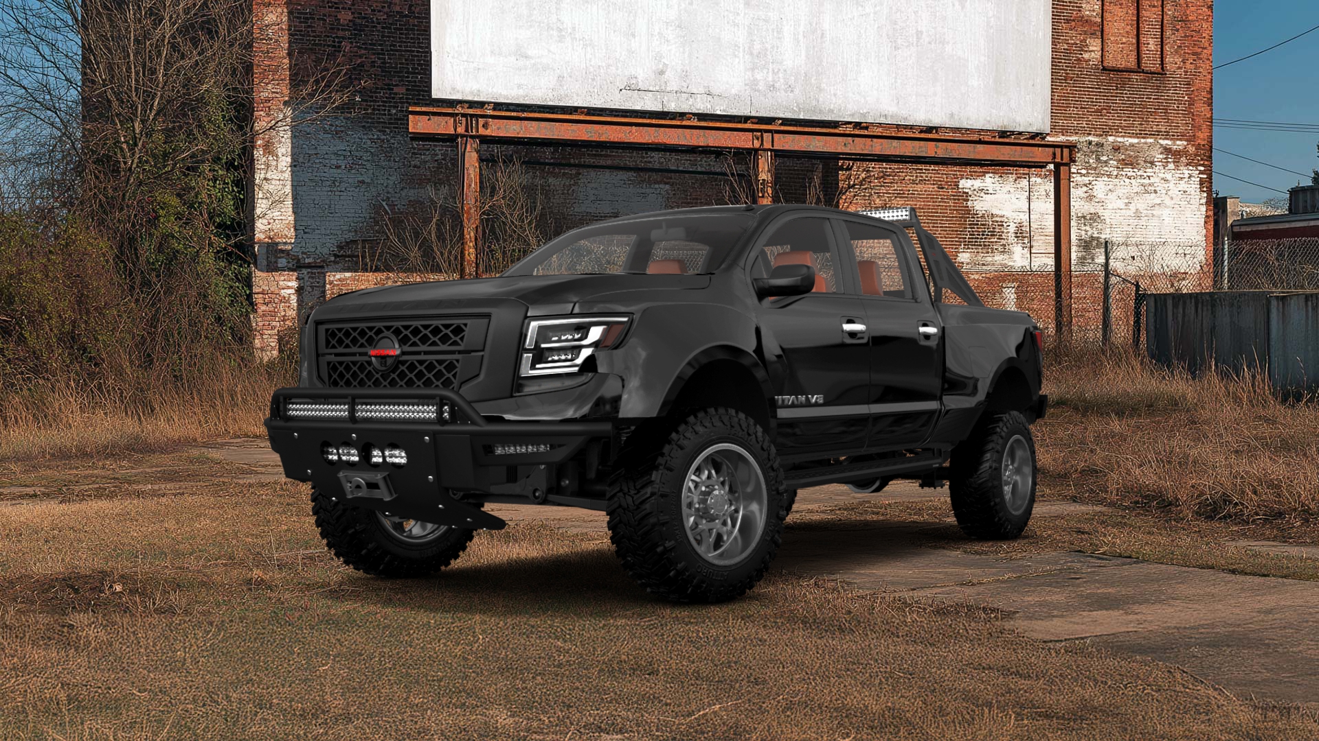 Nissan Titan 4 Door pickup truck 2021 tuning