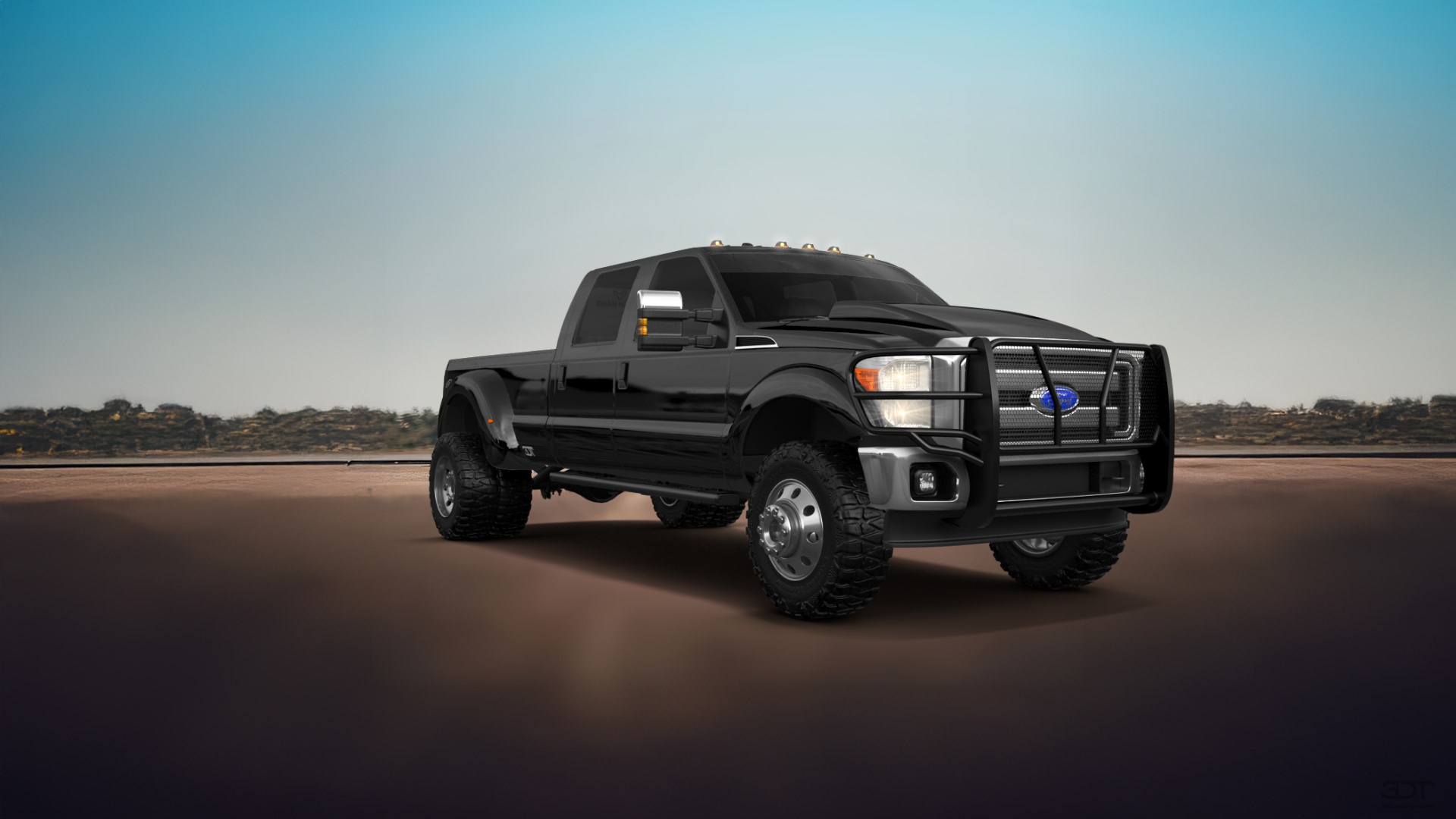 Ford F-350 DRW 4 Door pickup truck 2013 tuning