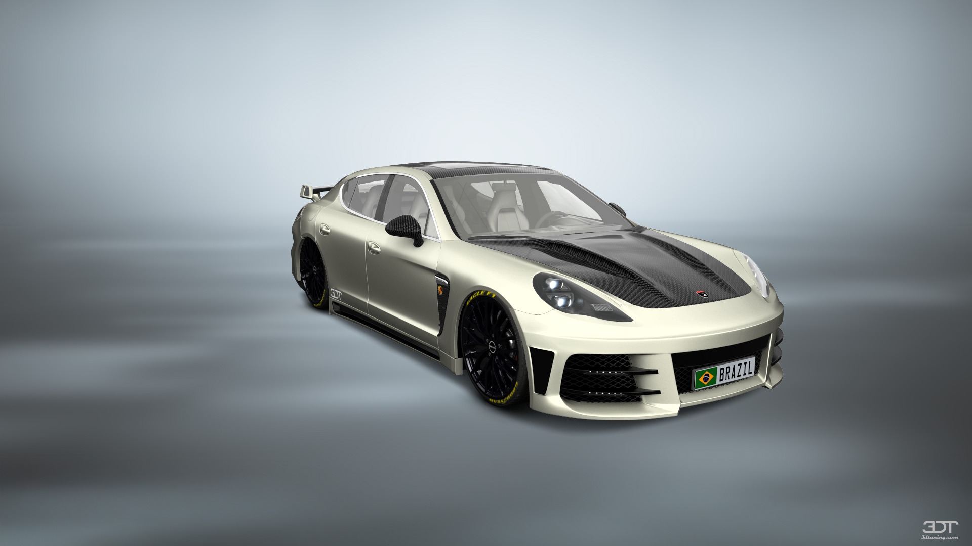 Porsche Panamera 4 door fastback saloon 2011