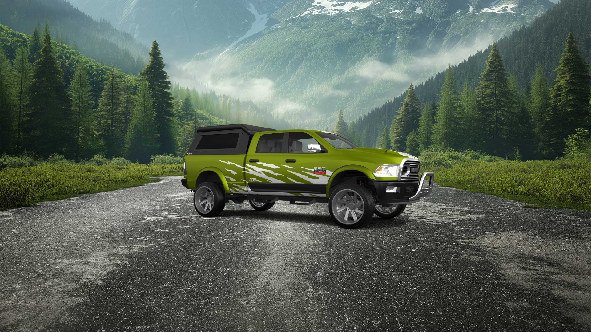 Dodge Ram 2500 4 Door Truck 2014
