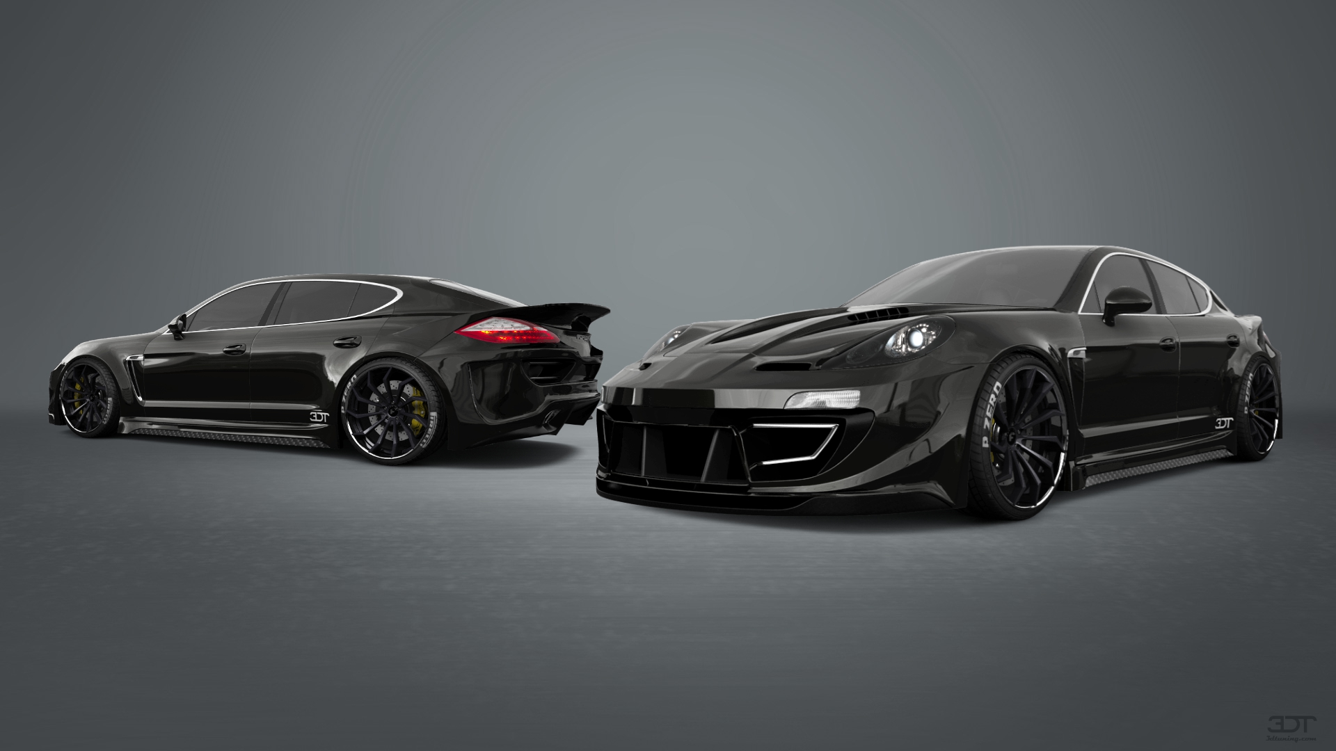 Porsche Panamera 4 door fastback saloon 2011