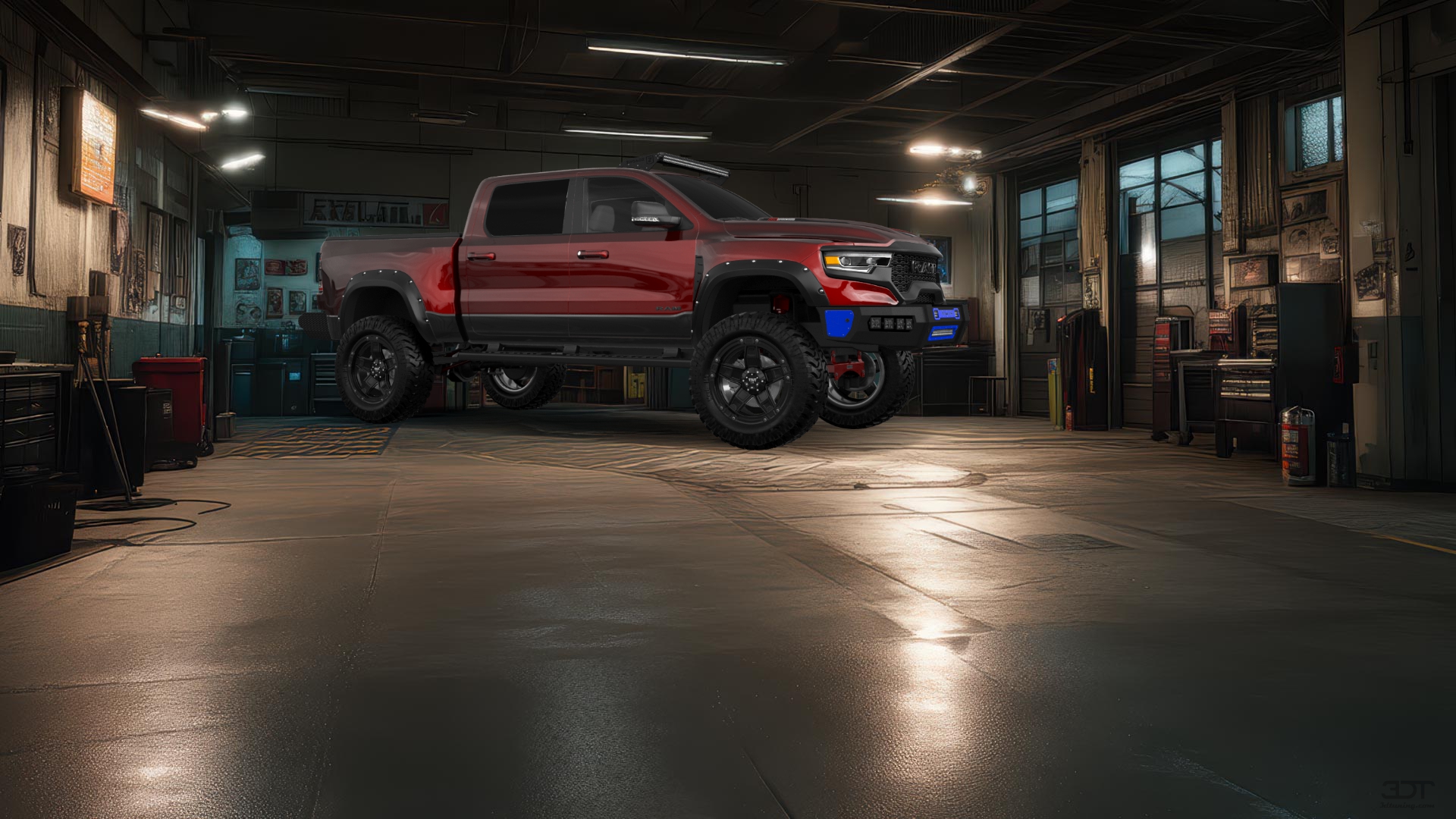 Dodge Ram 1500 TRX 4 Door pickup truck 2021 tuning