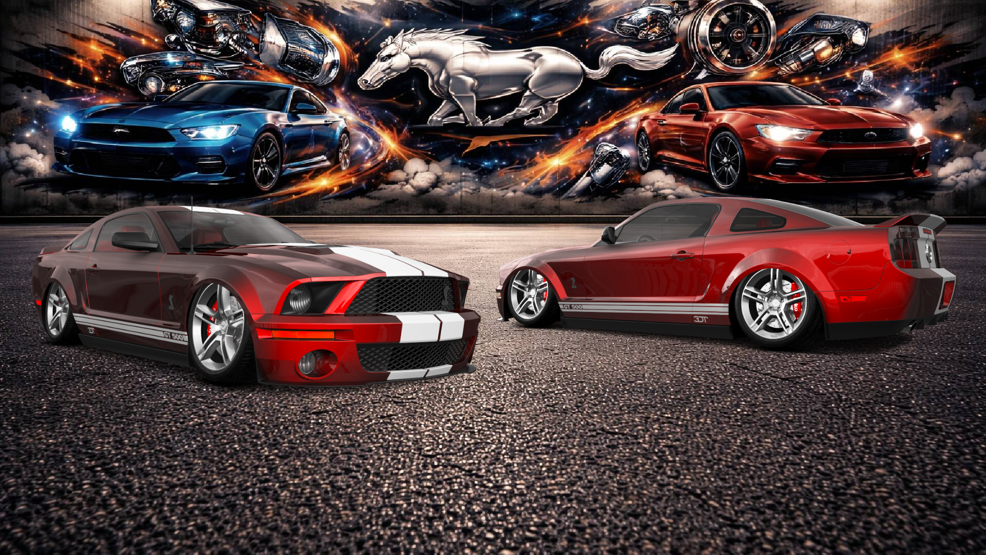 Tuning Ford Mustang 2 Door Coupe 2006