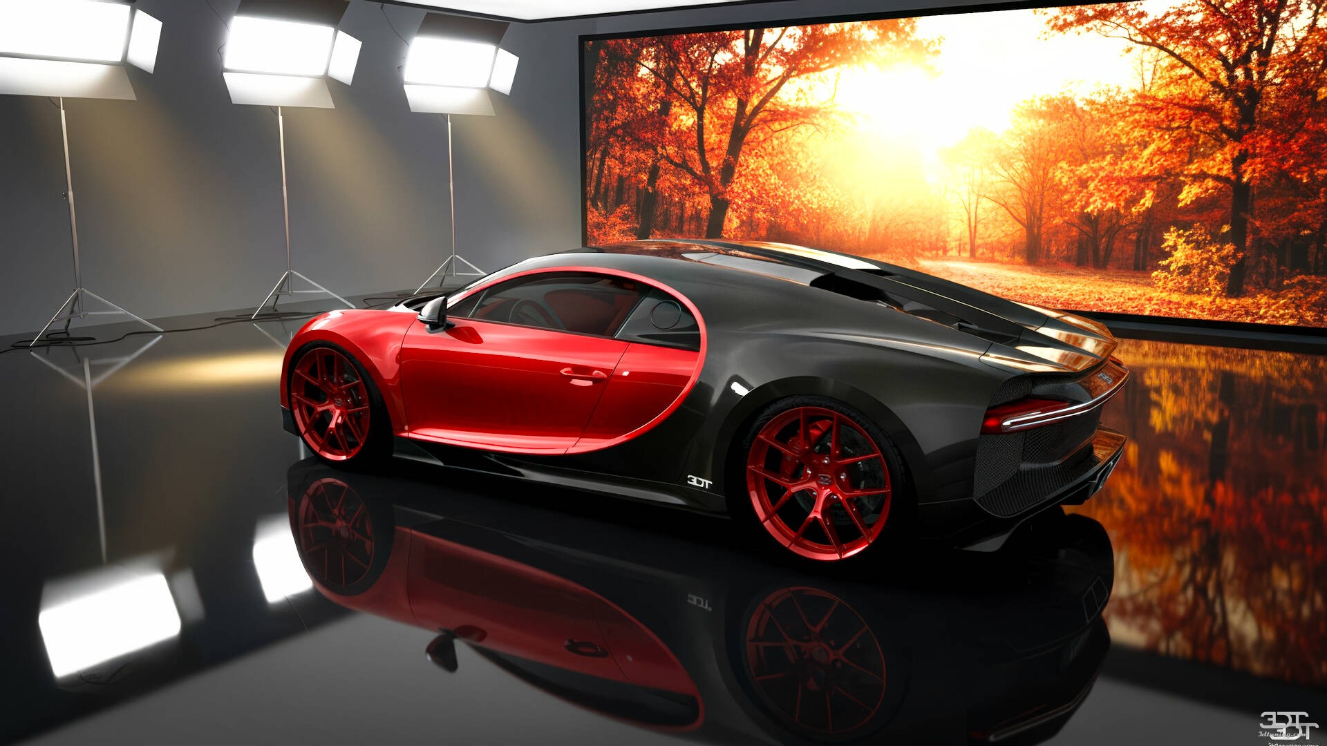 Bugatti Chiron 2 Door Coupe 2016 tuning