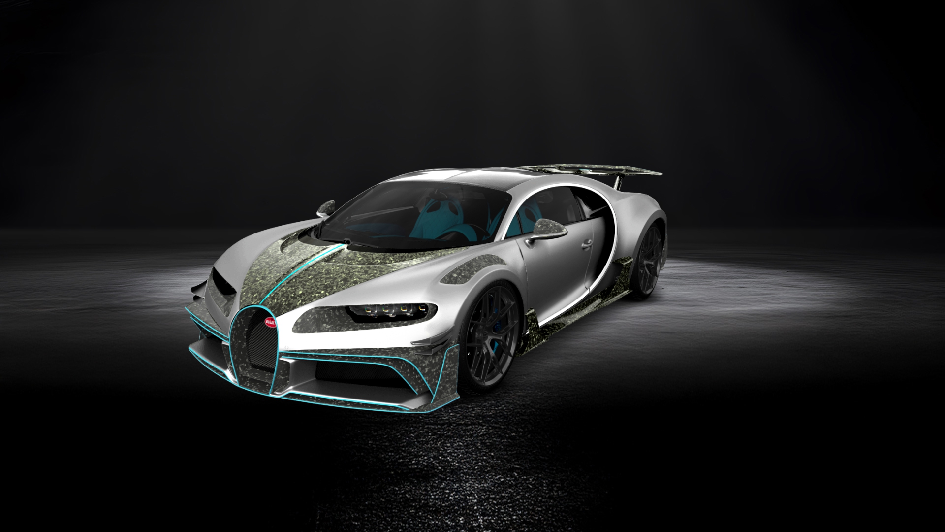 Bugatti Chiron 2 Door Coupe 2016