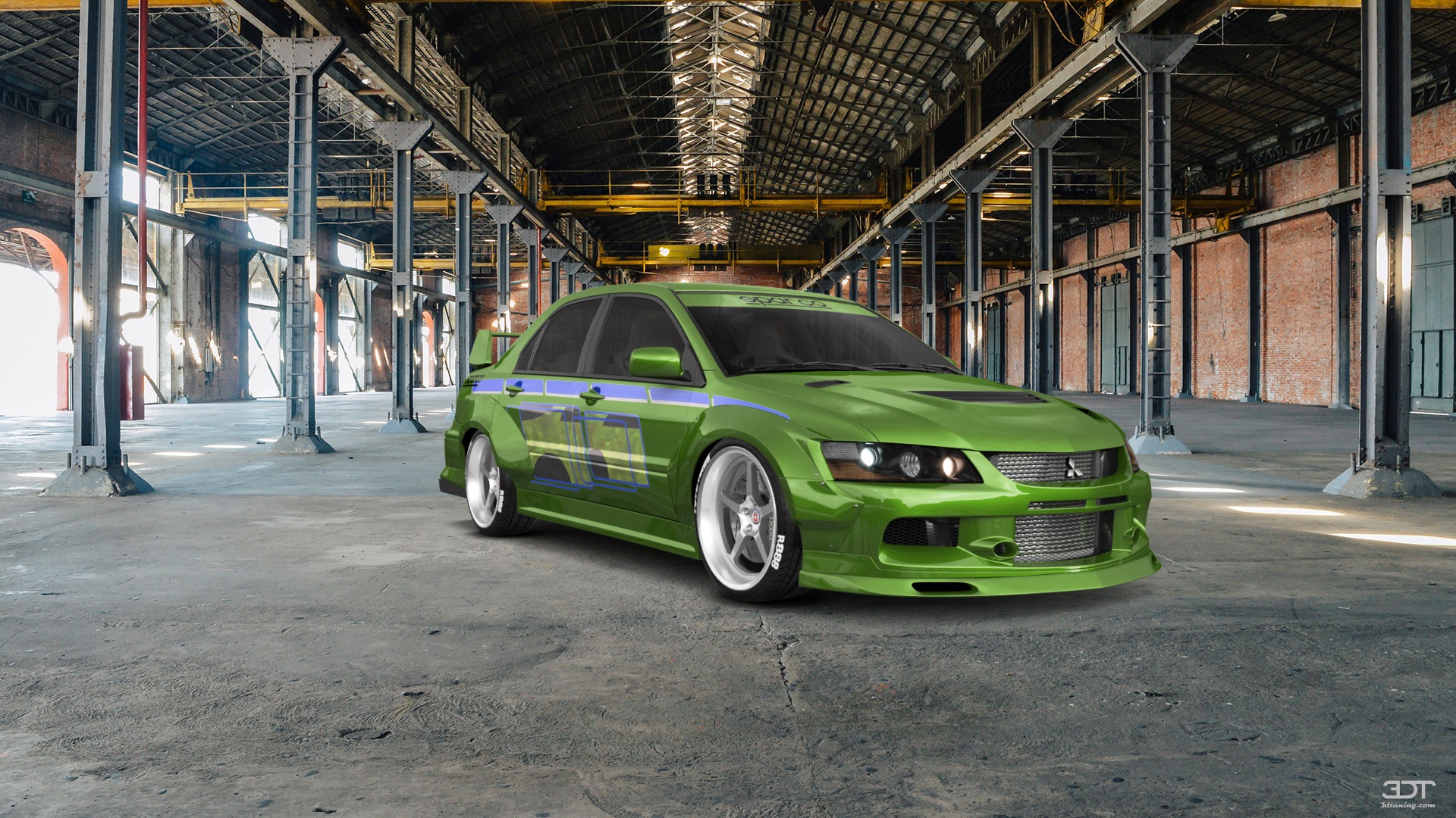 Mitsubishi Lancer Evo IX 4 Door Saloon 2005 tuning