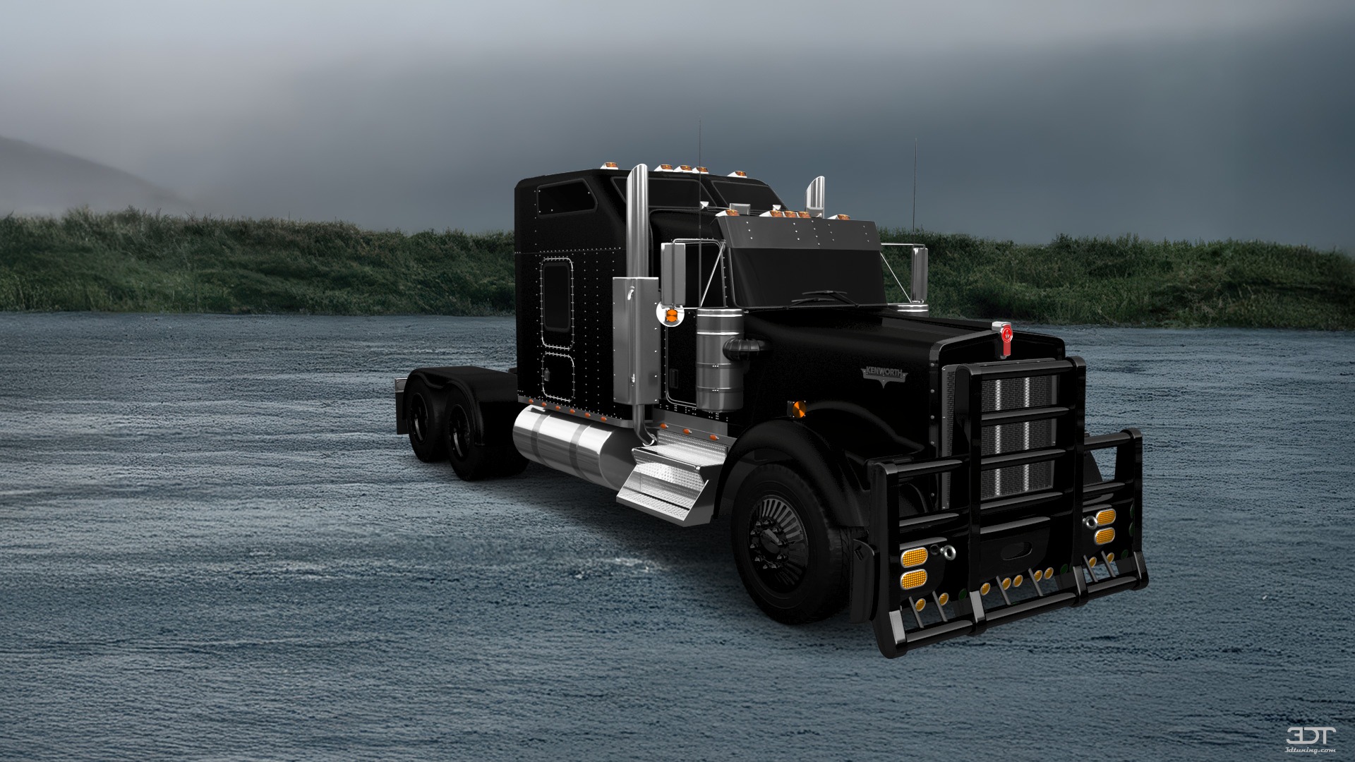 Kenworth W900 Sleeper Cab Truck 2015 tuning