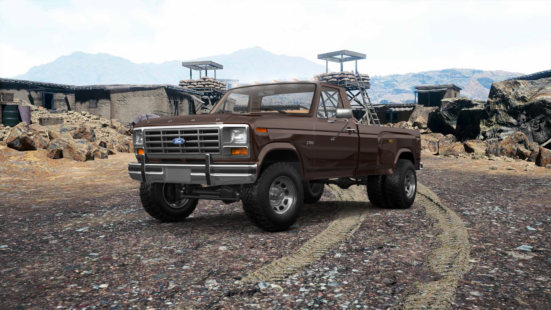 Ford F-350 Dually Regular Cab 2 Door pickup truck 1980