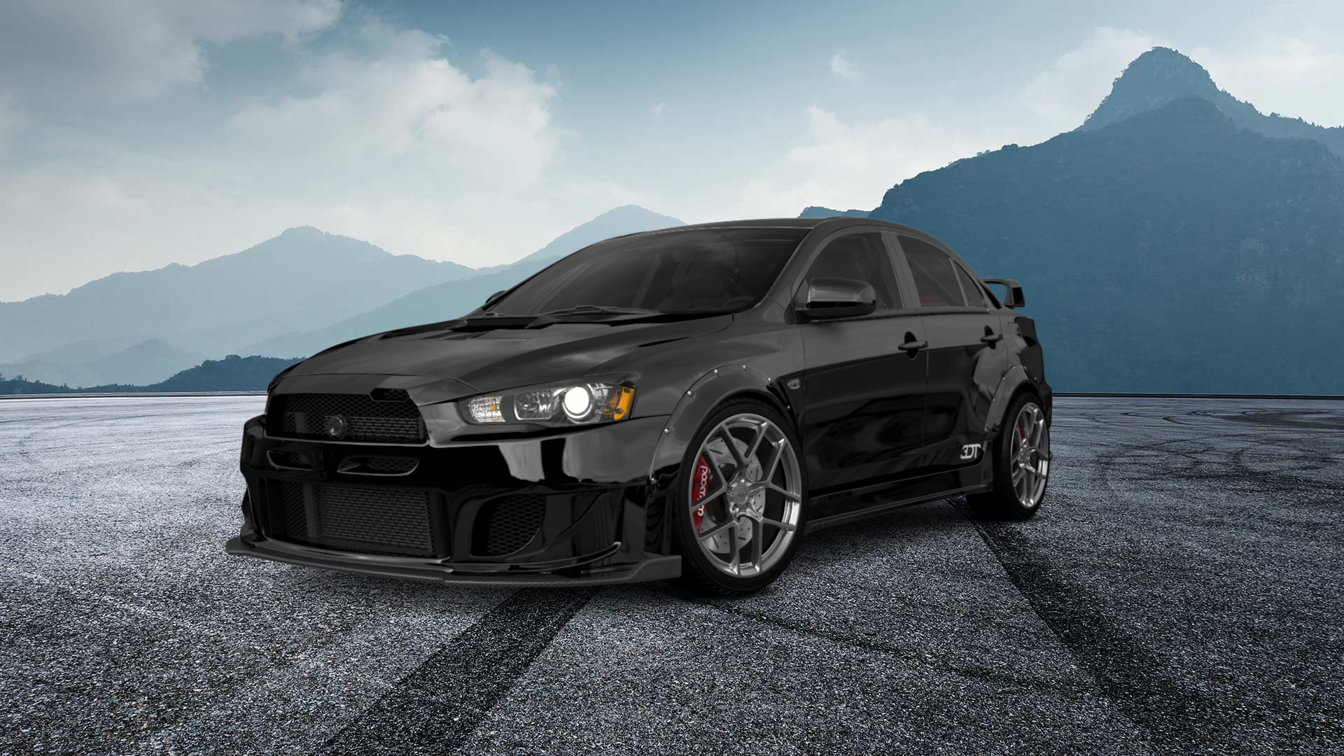 Mitsubishi Lancer Evolution X Sedan 2008