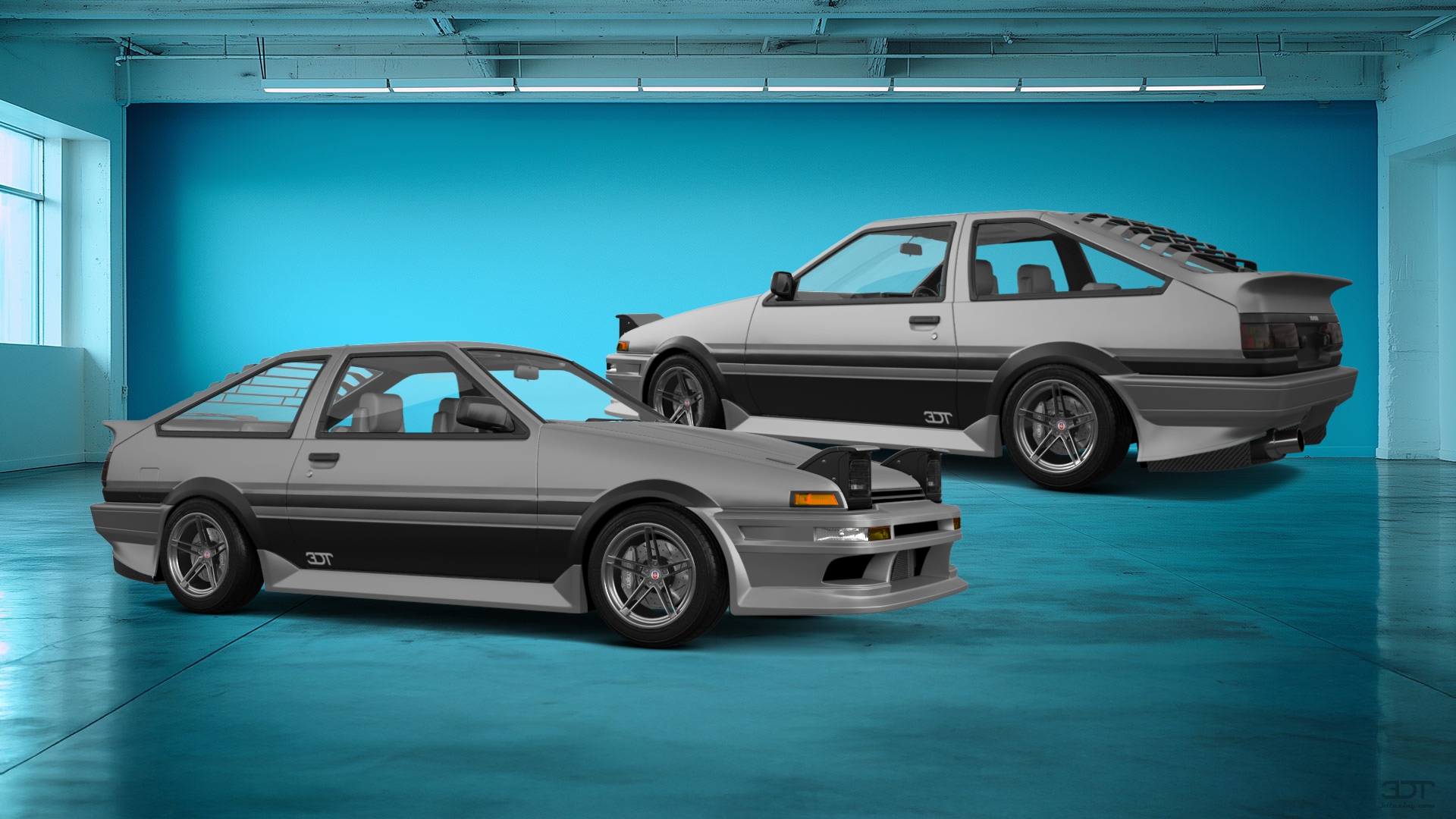 Toyota AE86 3 Door Hatchback 1985 tuning