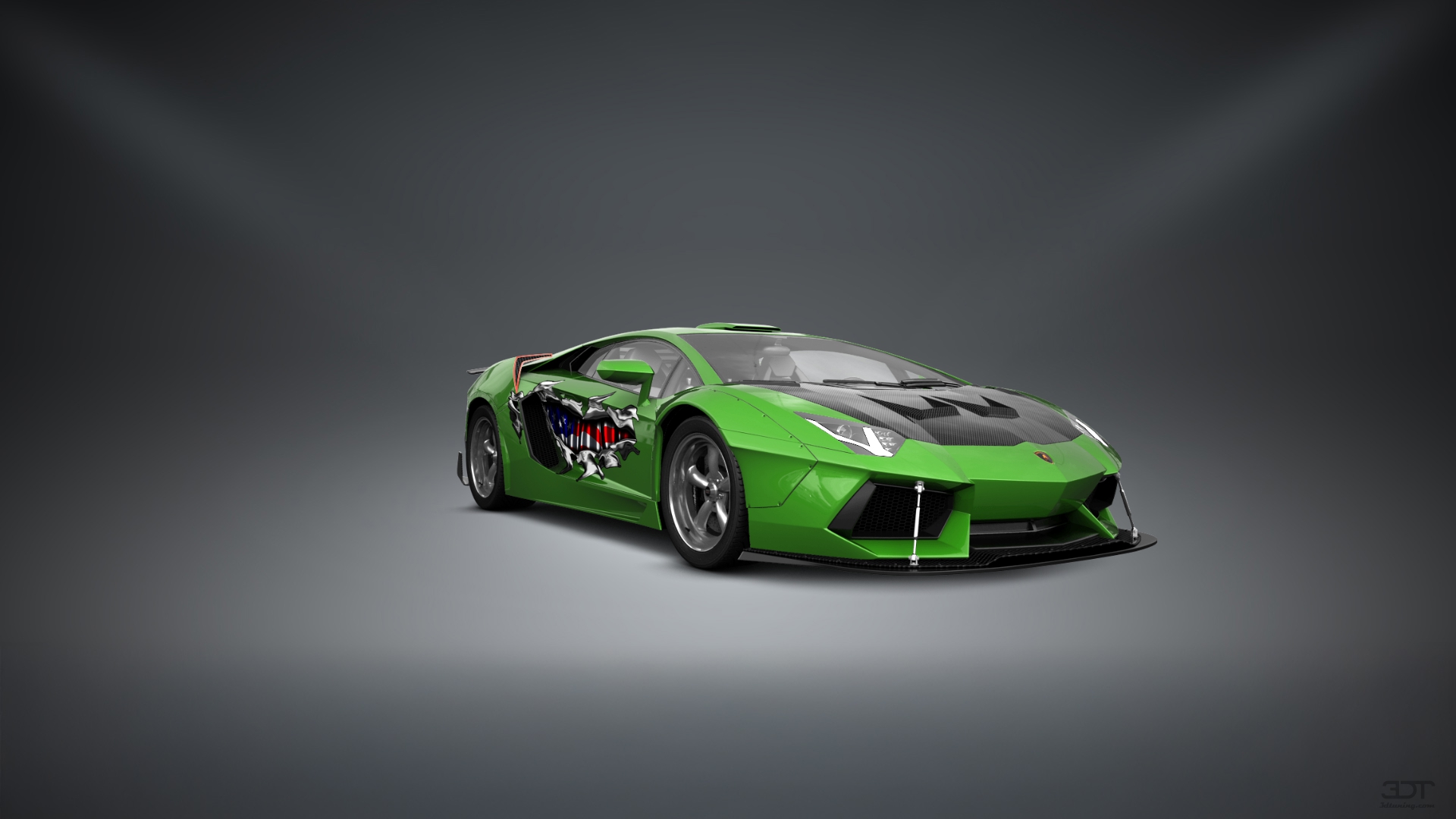 Lamborghini Aventador 2 Door Coupe 2012 tuning
