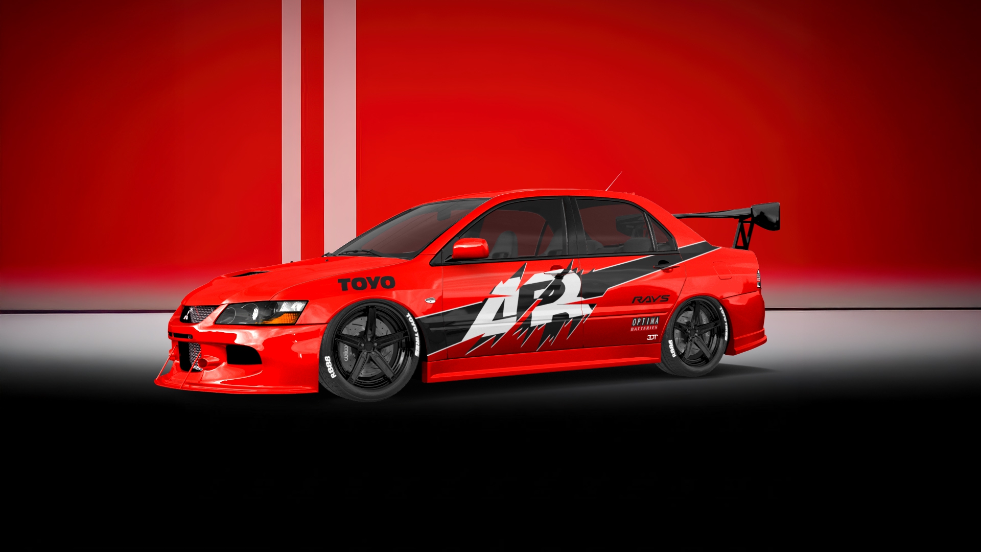 Mitsubishi Lancer Evo IX 4 Door Saloon 2005 tuning