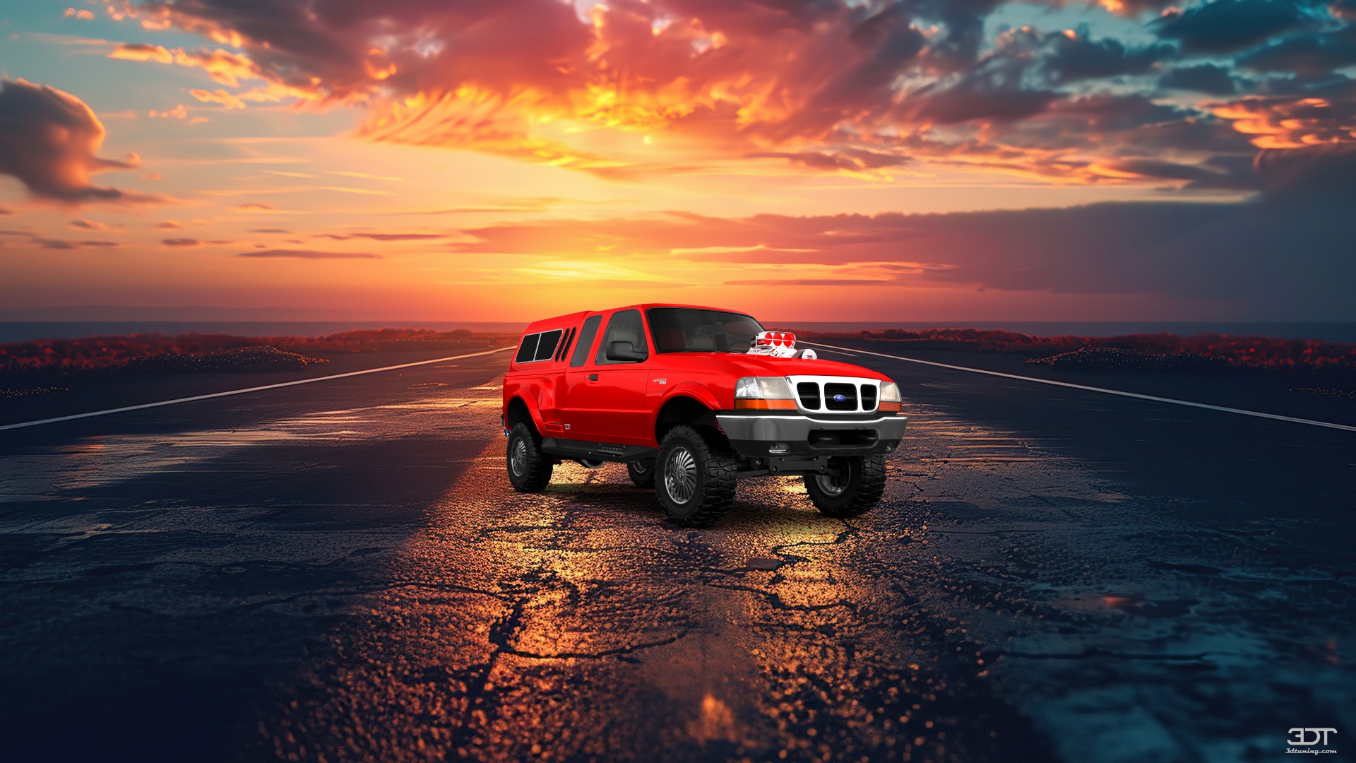 Ford Ranger Flareside 2 Door pickup truck 1998 tuning