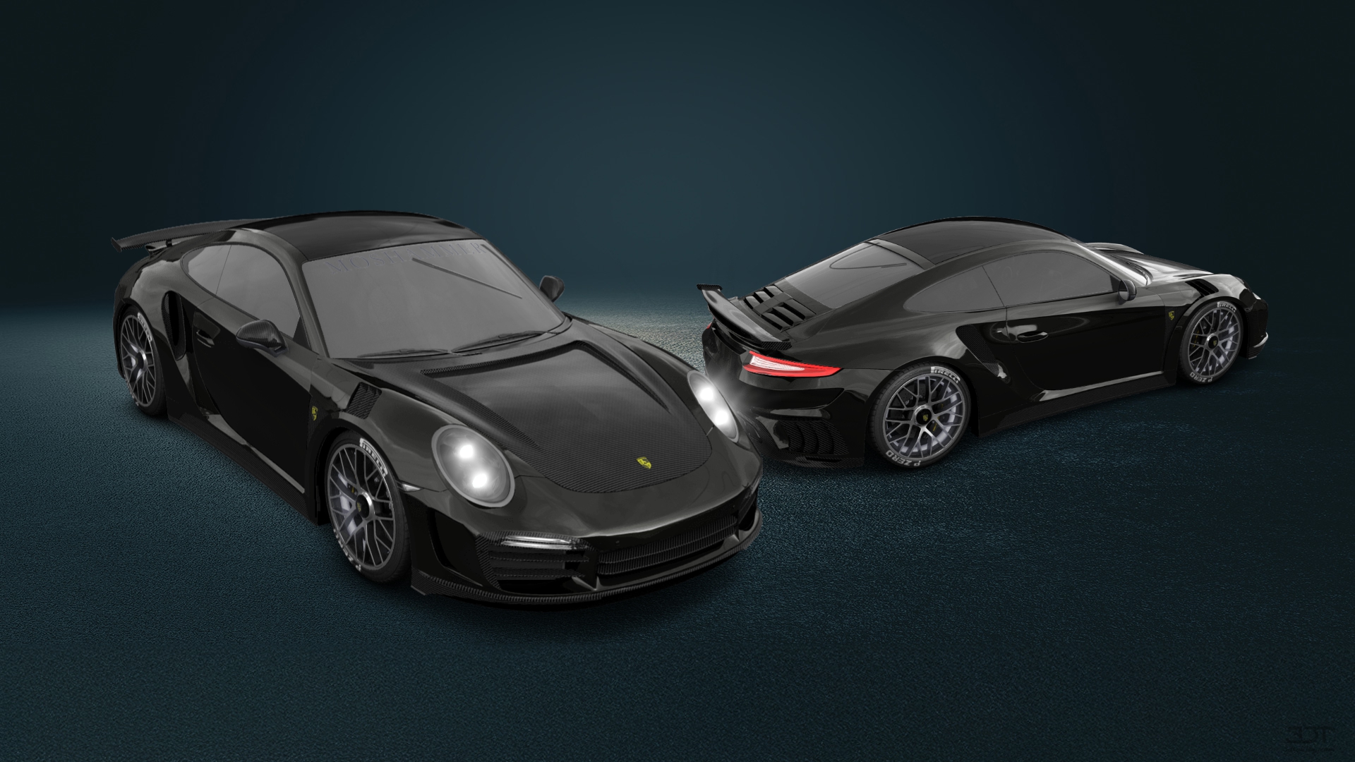 Porsche 911 Turbo S 2 Door Coupe 2014 tuning
