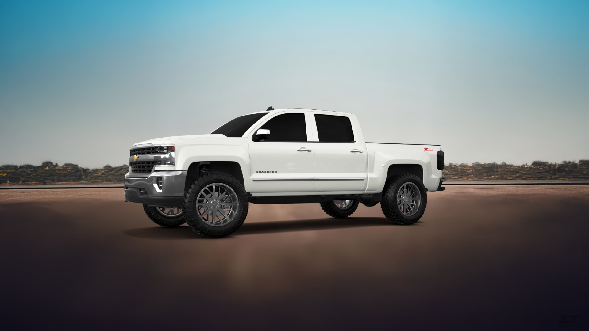Chevrolet Silverado 1500 4 Door pickup truck 2016 tuning