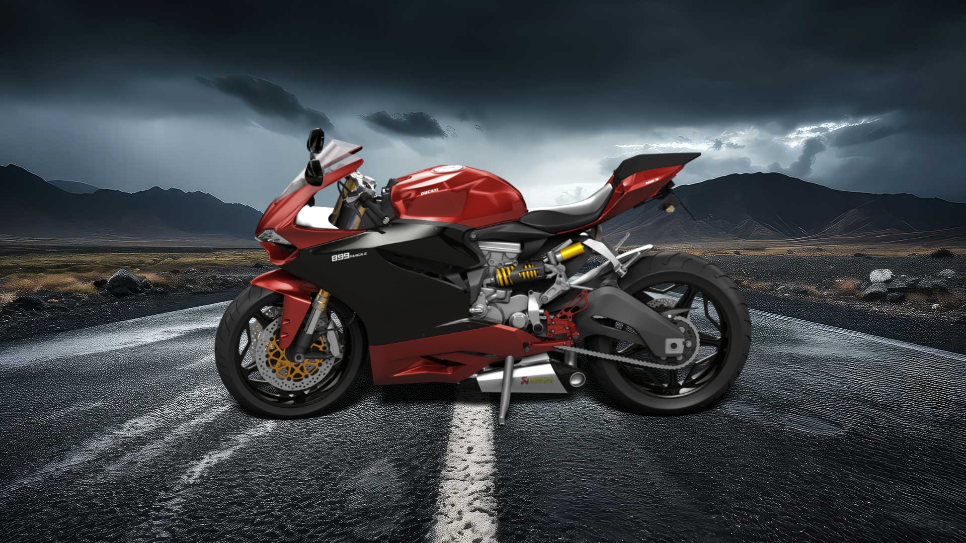 Ducati 899 Panigale Sport Bike 2015