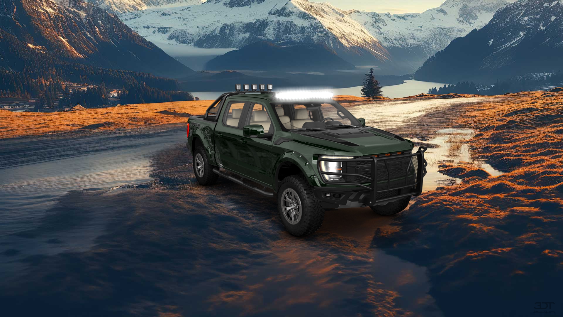 Ford F-150 Raptor 4 Door pickup truck 2021