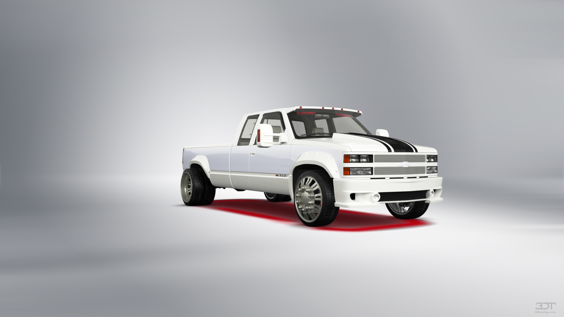 Chevrolet K3500 Extended Cab Pickup Truck 1988