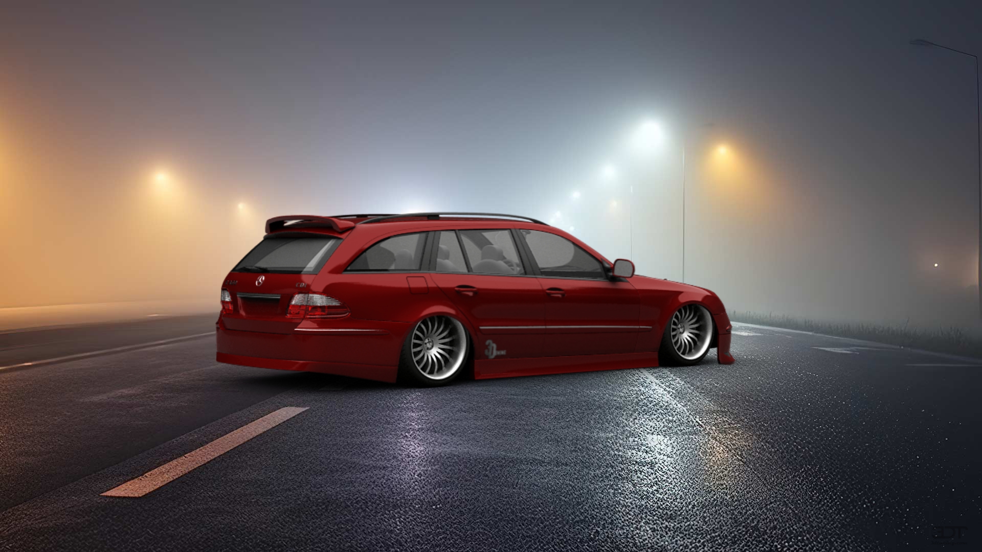 Mercedes E class Wagon 2003 tuning