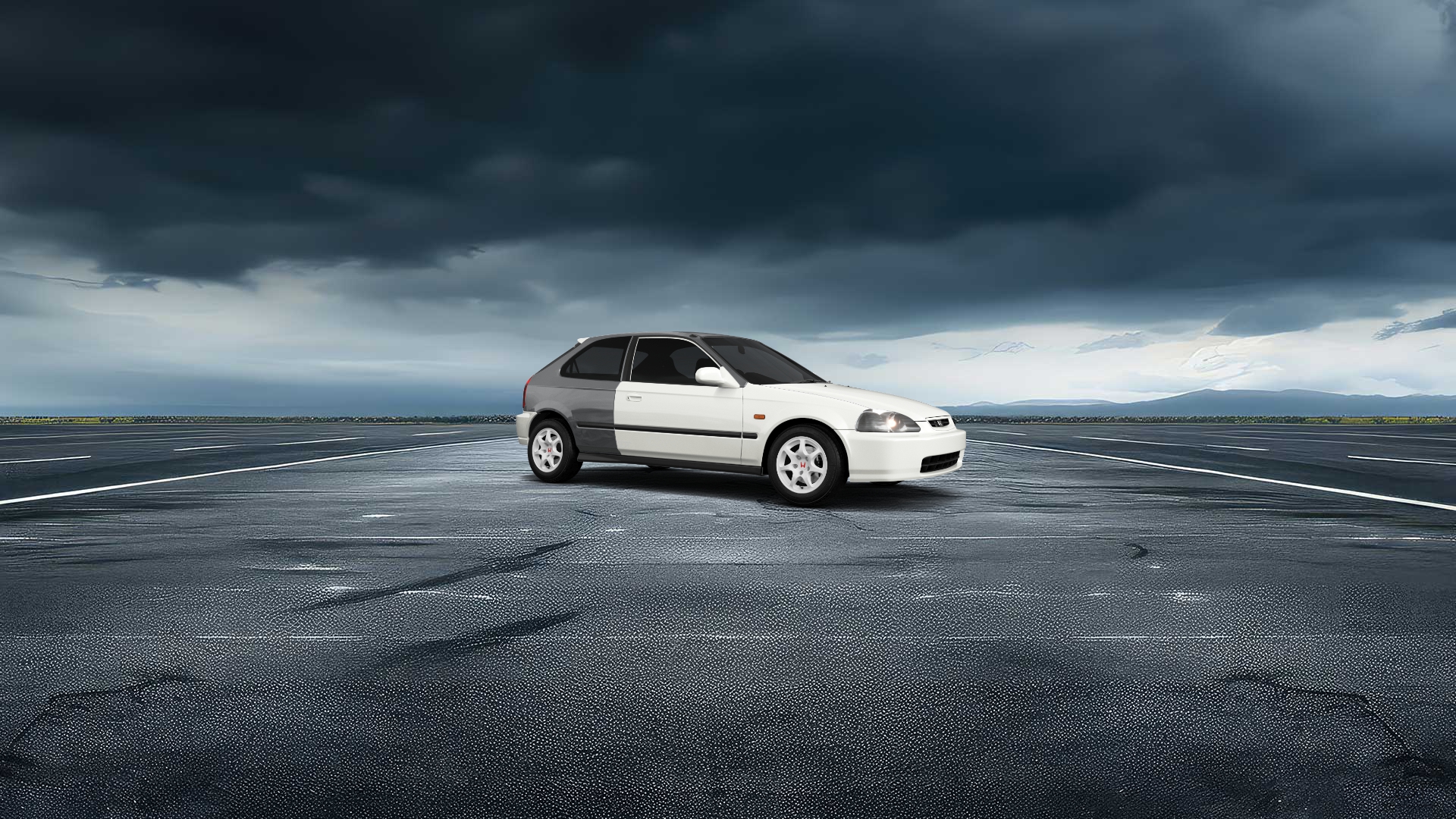 Honda Civic 3 Door Hatchback 1997 Images