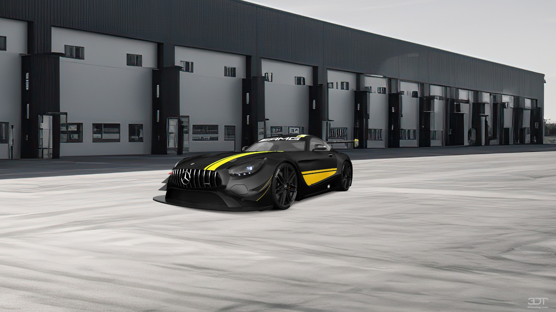 Mercedes AMG GT 2 door fastback coupe 2016 tuning