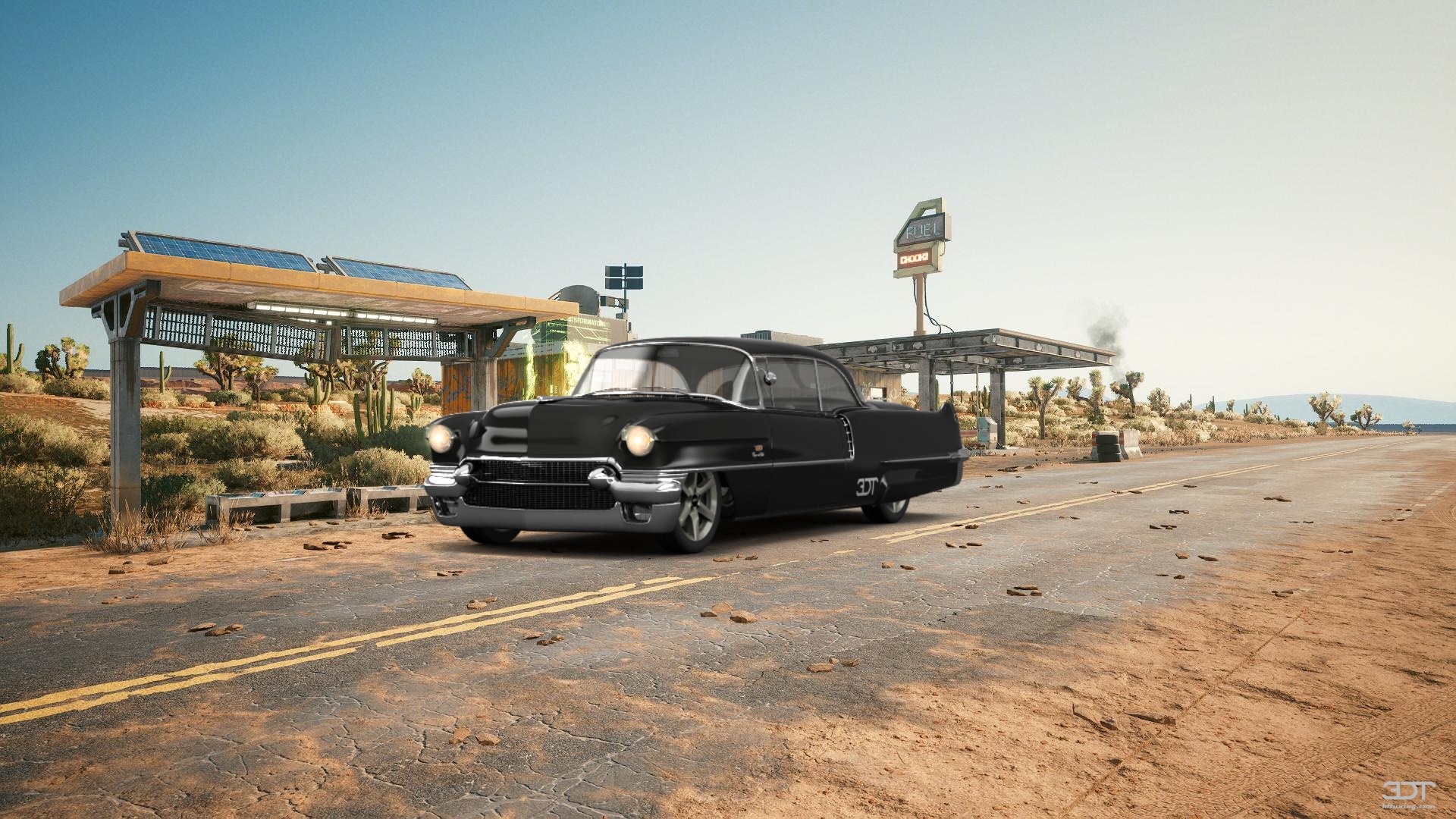 Cadillac De Ville Coupe 1956 tuning