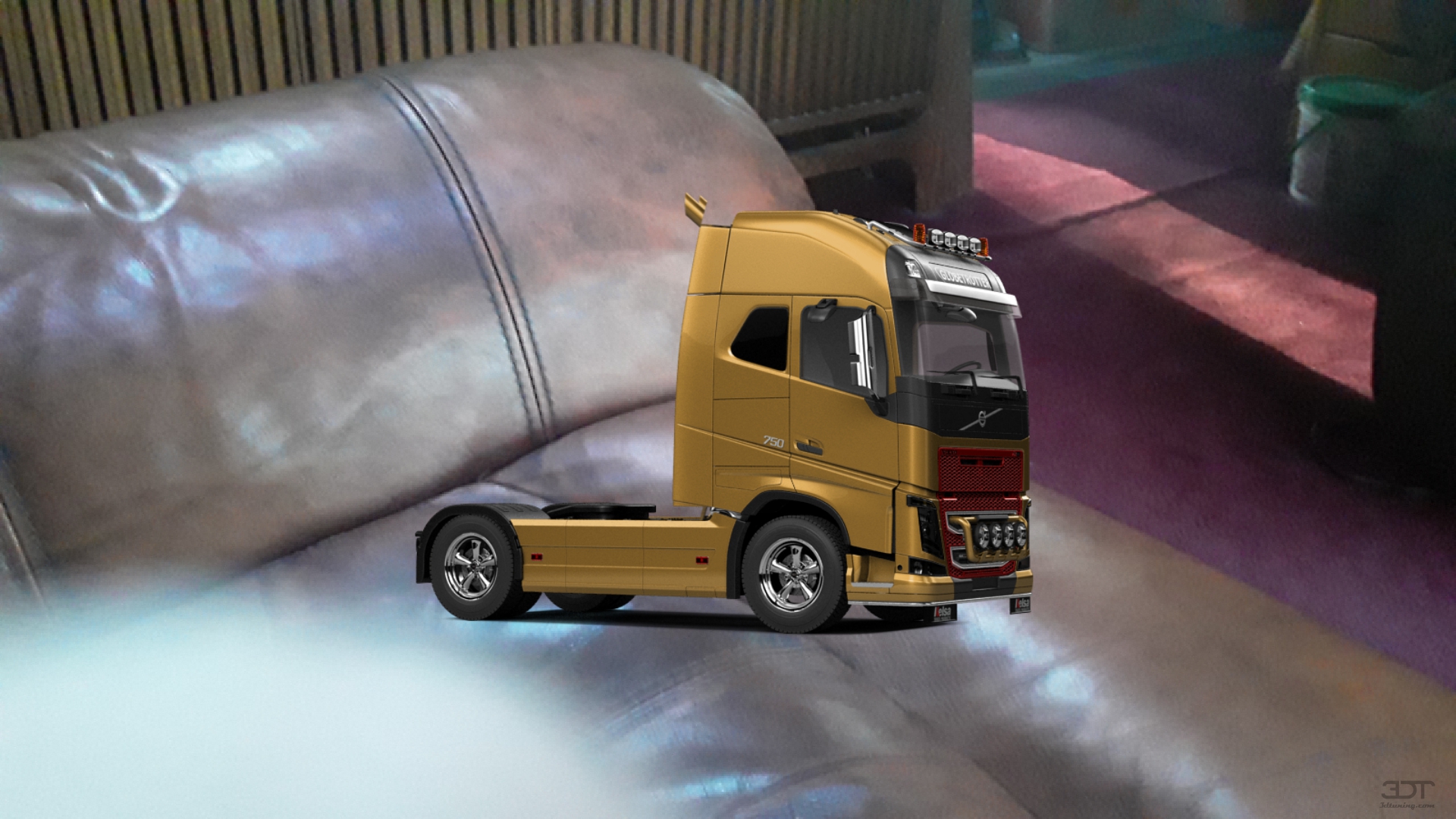 Volvo FH16 Globetrotter XL Cab Challenge Truck 4013 tuning