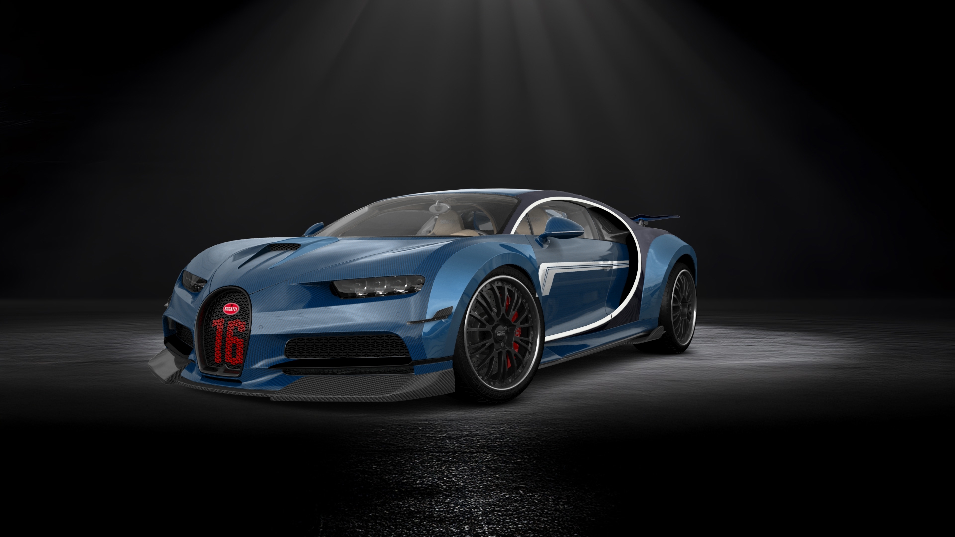Bugatti Chiron 2 Door Coupe 2016
