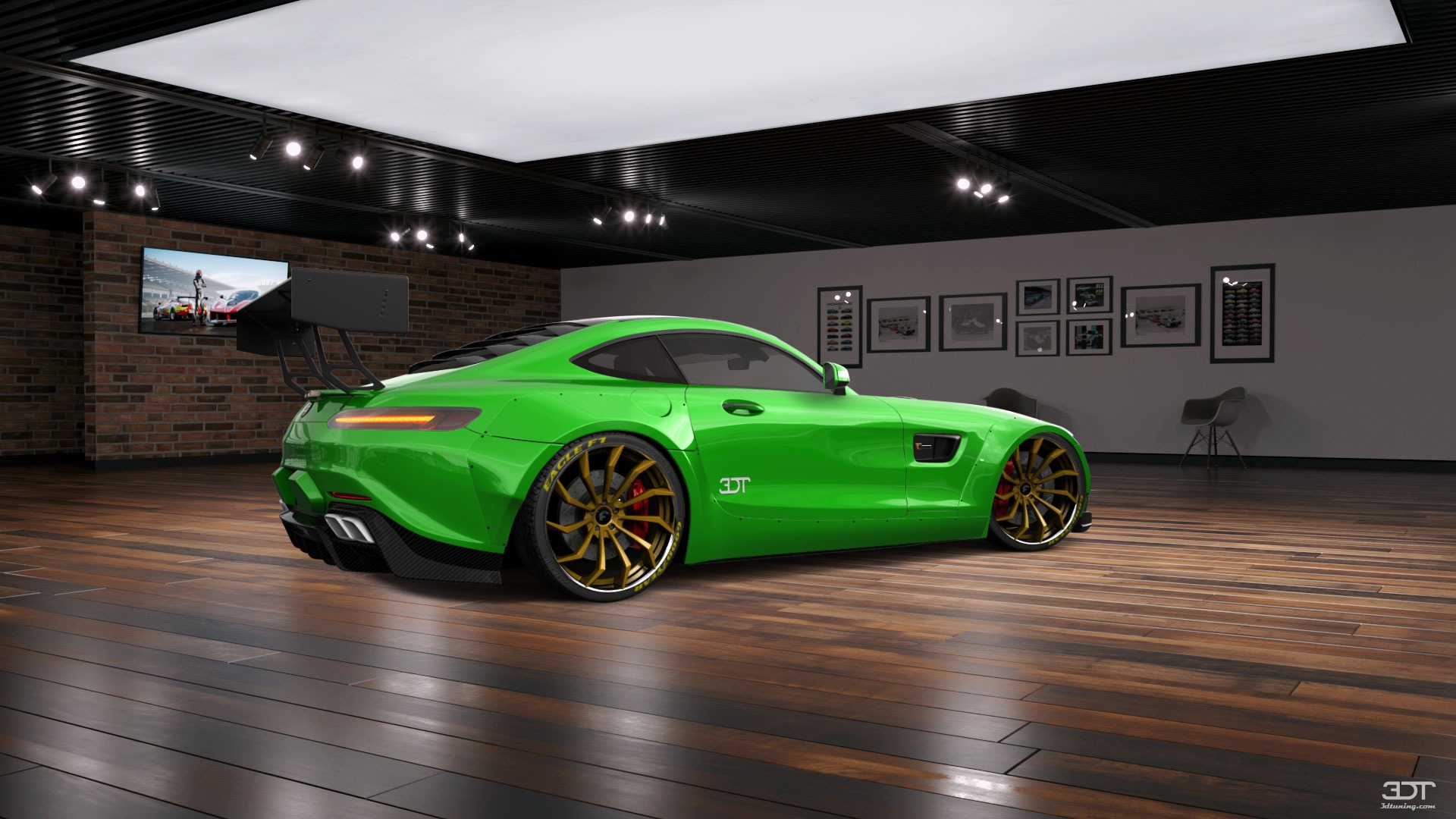 Mercedes AMG GT 2 door fastback coupe 2016