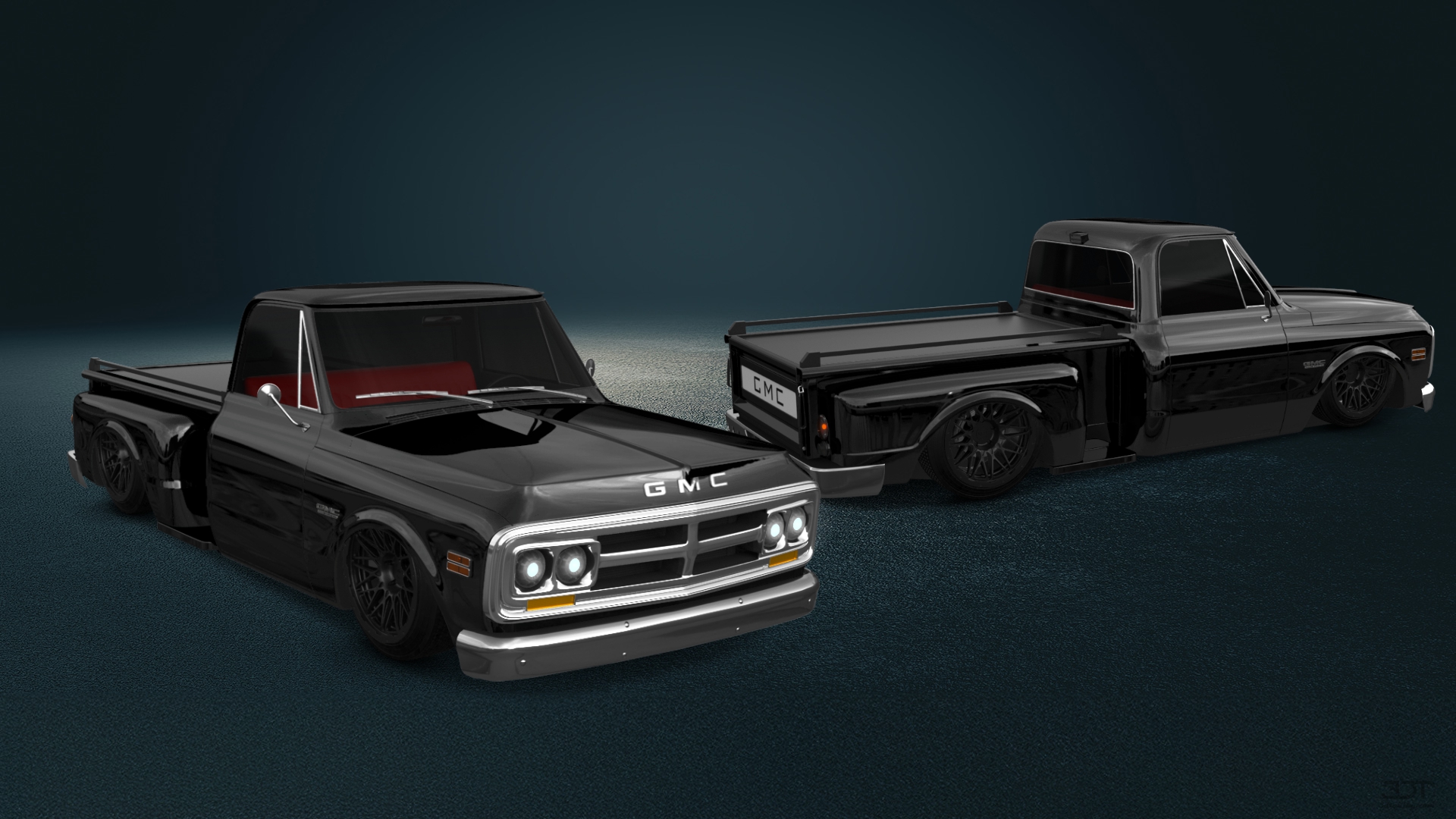 GMC K1500 2 Door pickup truck 1971 tuning