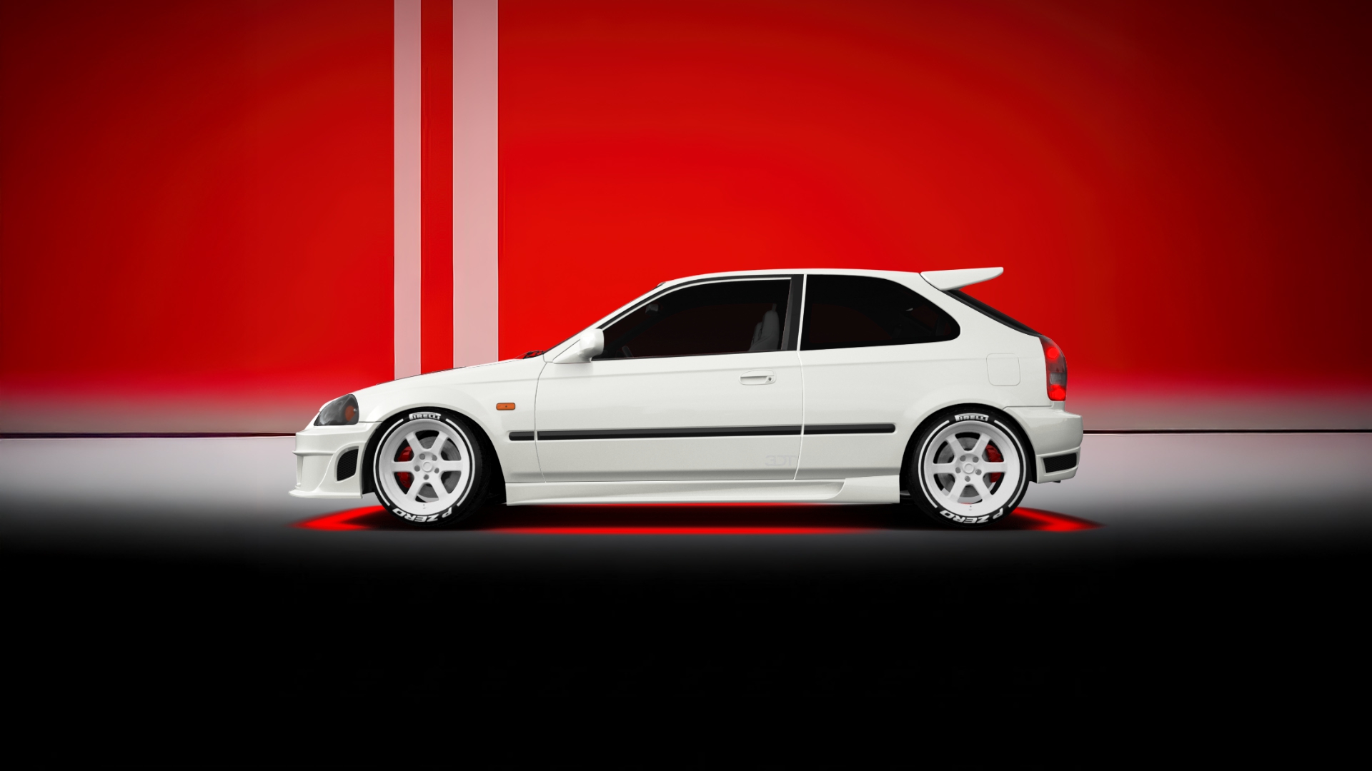 Honda Civic 3 Door Hatchback 1997 Images
