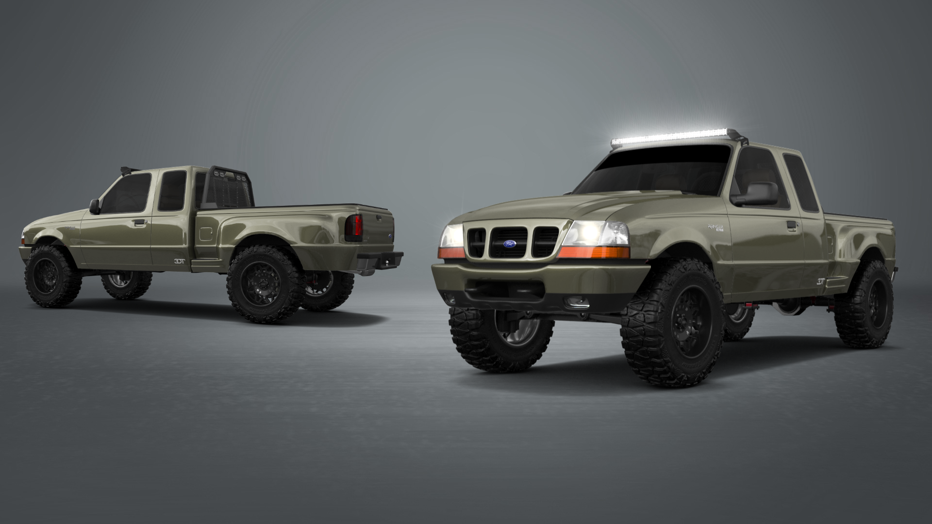 Ford Ranger Flareside 2 Door pickup truck 1998 tuning