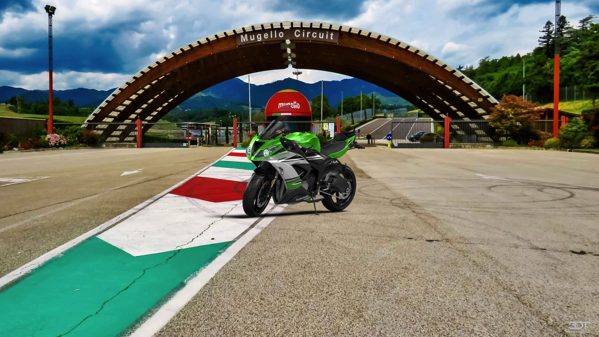 Kawasaki Ninja ZX 6R Sport Bike 2015