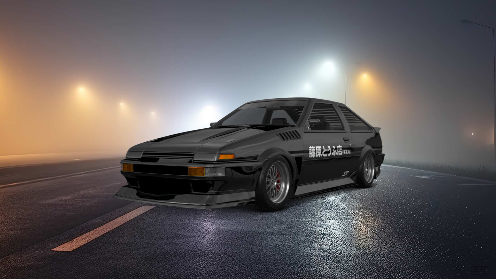 Toyota AE86 3 Door Hatchback 1985