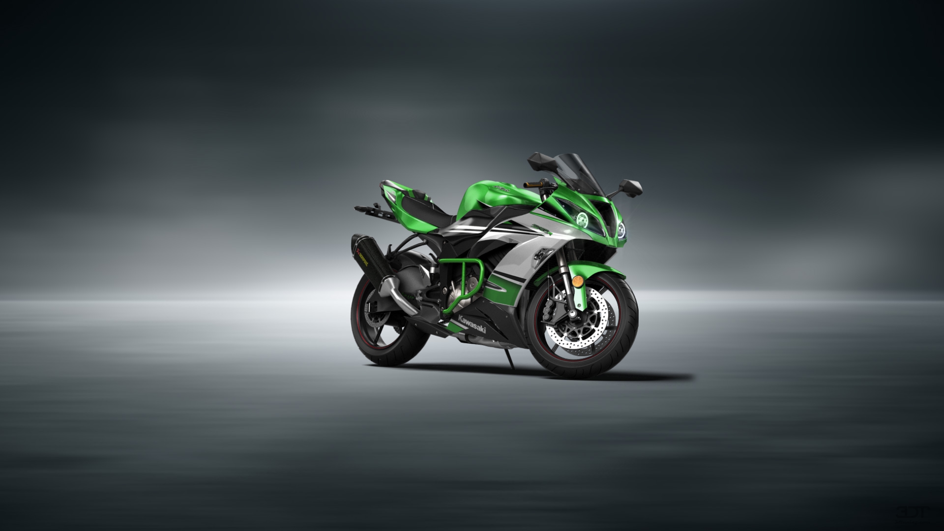 Kawasaki Ninja ZX 6R Sport Bike 2015