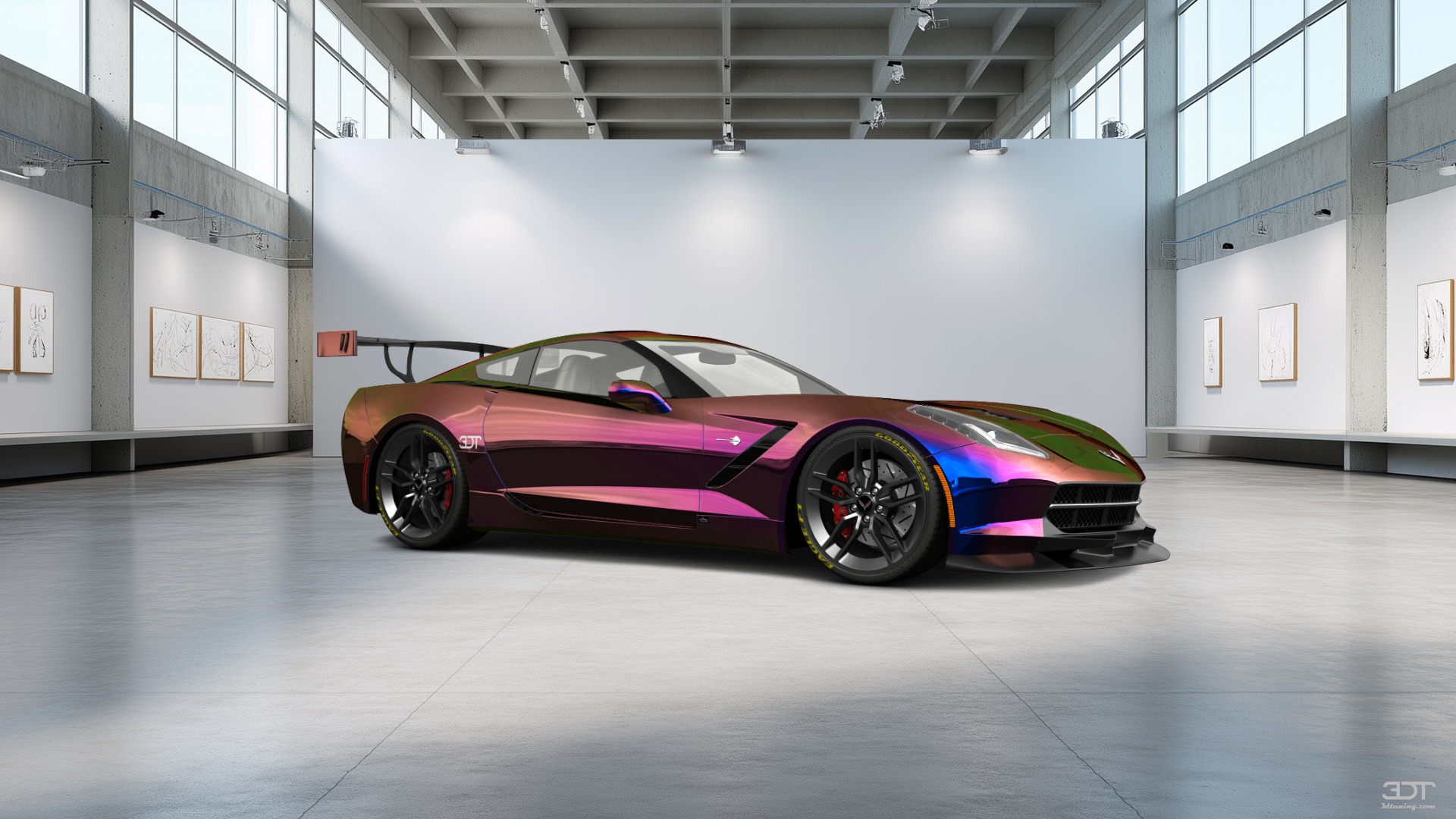 Chevrolet Corvette C7 2 Door Coupe 2015 tuning