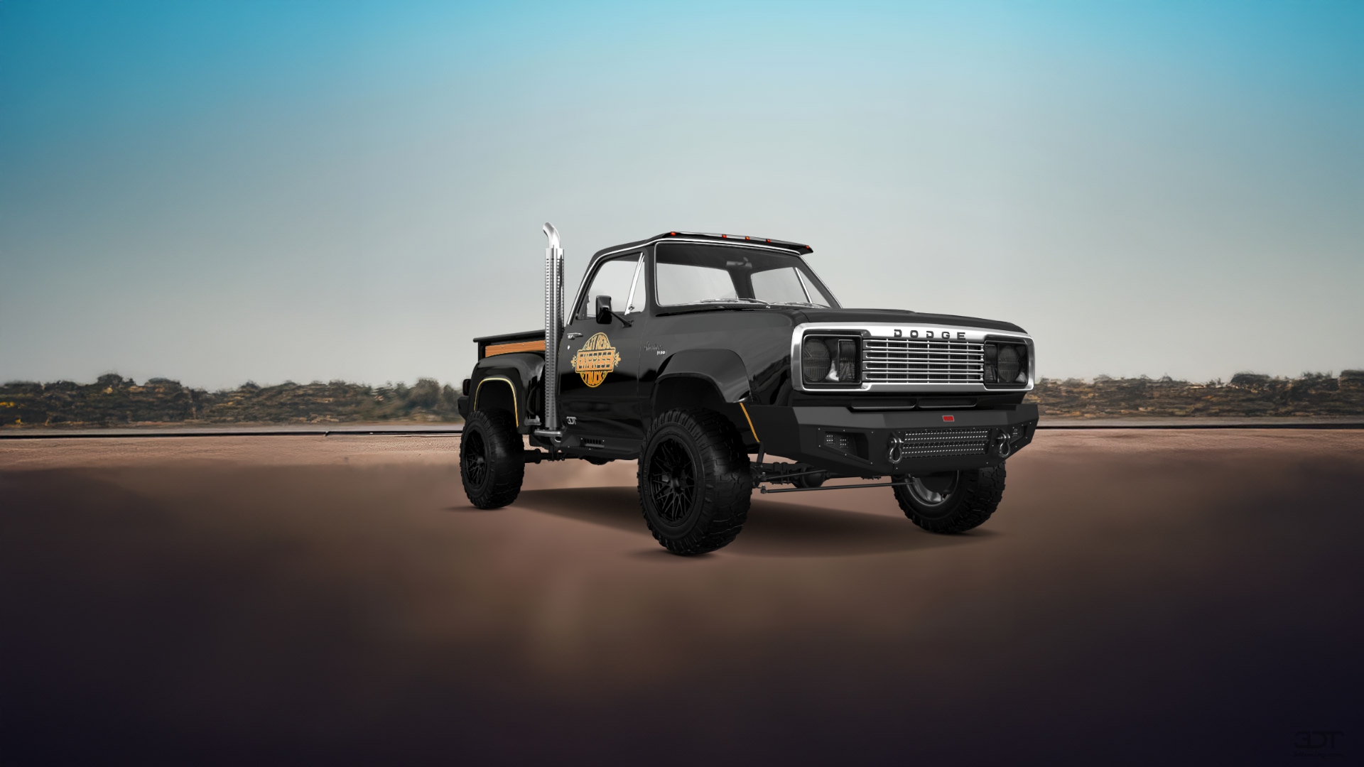 Dodge Lil Red Express 2 Door pickup truck 1978 tuning