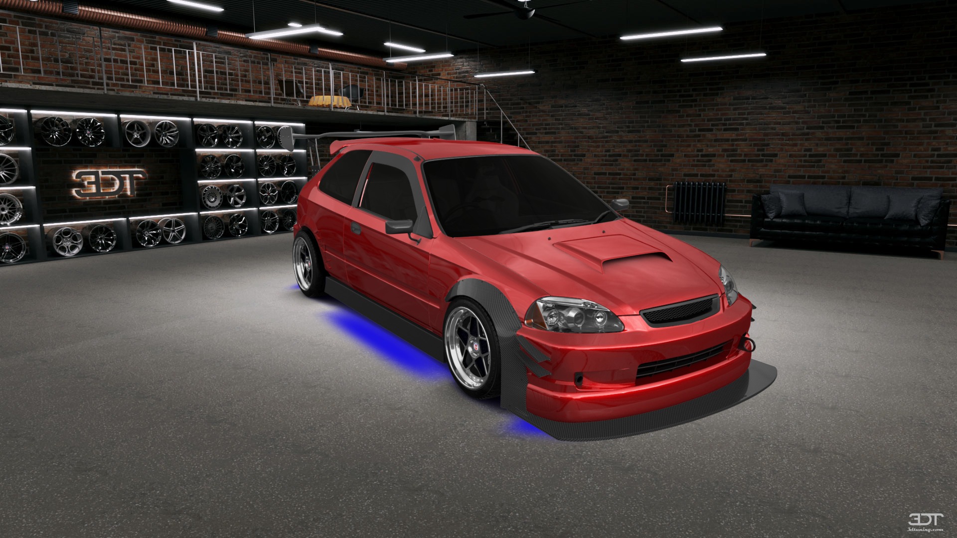 Honda Civic 3 Door Hatchback 1997 tuning