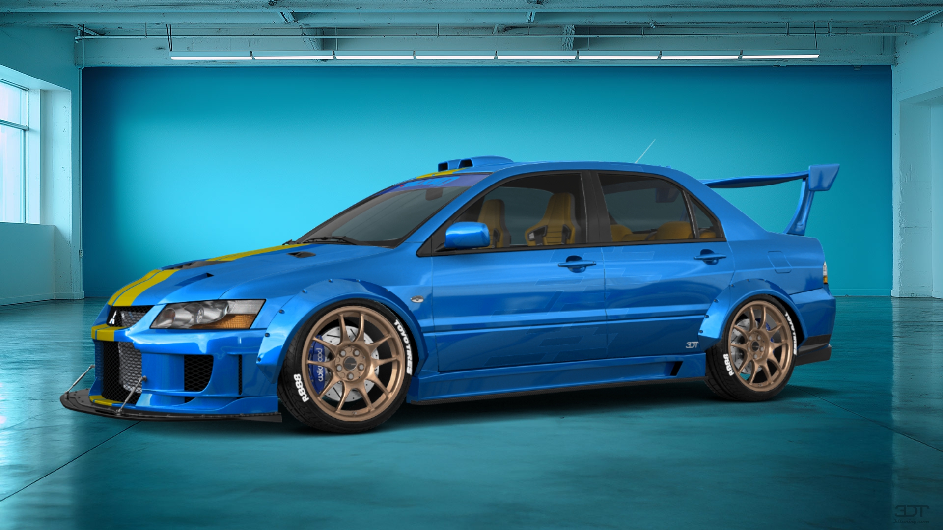 Mitsubishi Lancer Evo IX 4 Door Saloon 2005 tuning